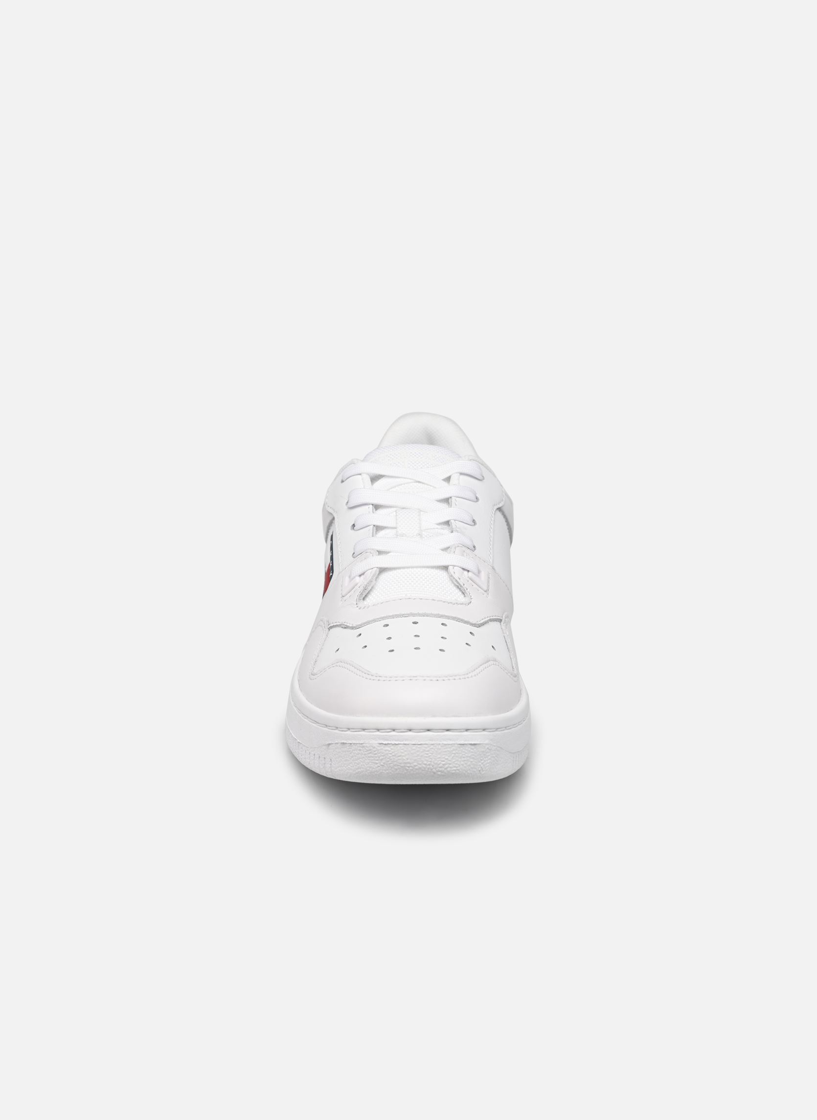 Lage sneakers TOMMY JEANS RETRO BA dames wit Tommy Hilfiger Lage sneakers TOMMY JEANS RETRO BA dames wit WHITE