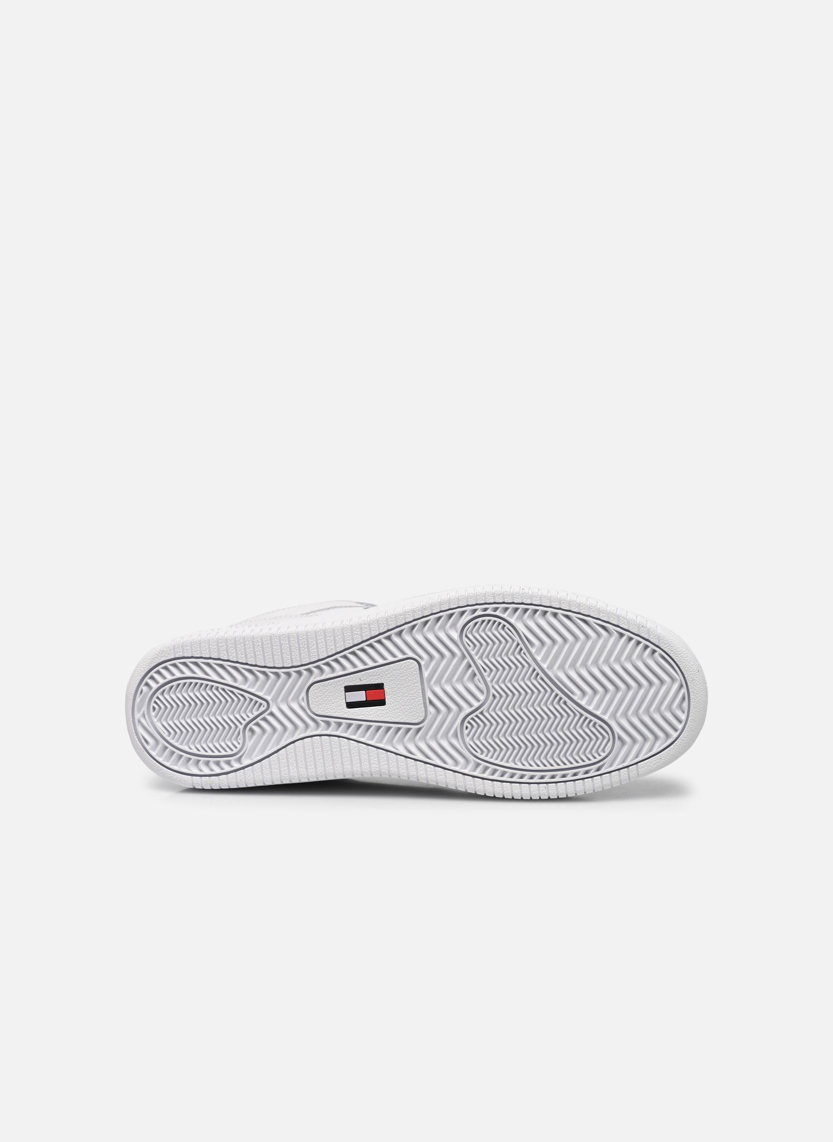 Lage sneakers TOMMY JEANS RETRO BA dames wit Tommy Hilfiger Lage sneakers TOMMY JEANS RETRO BA dames wit WHITE