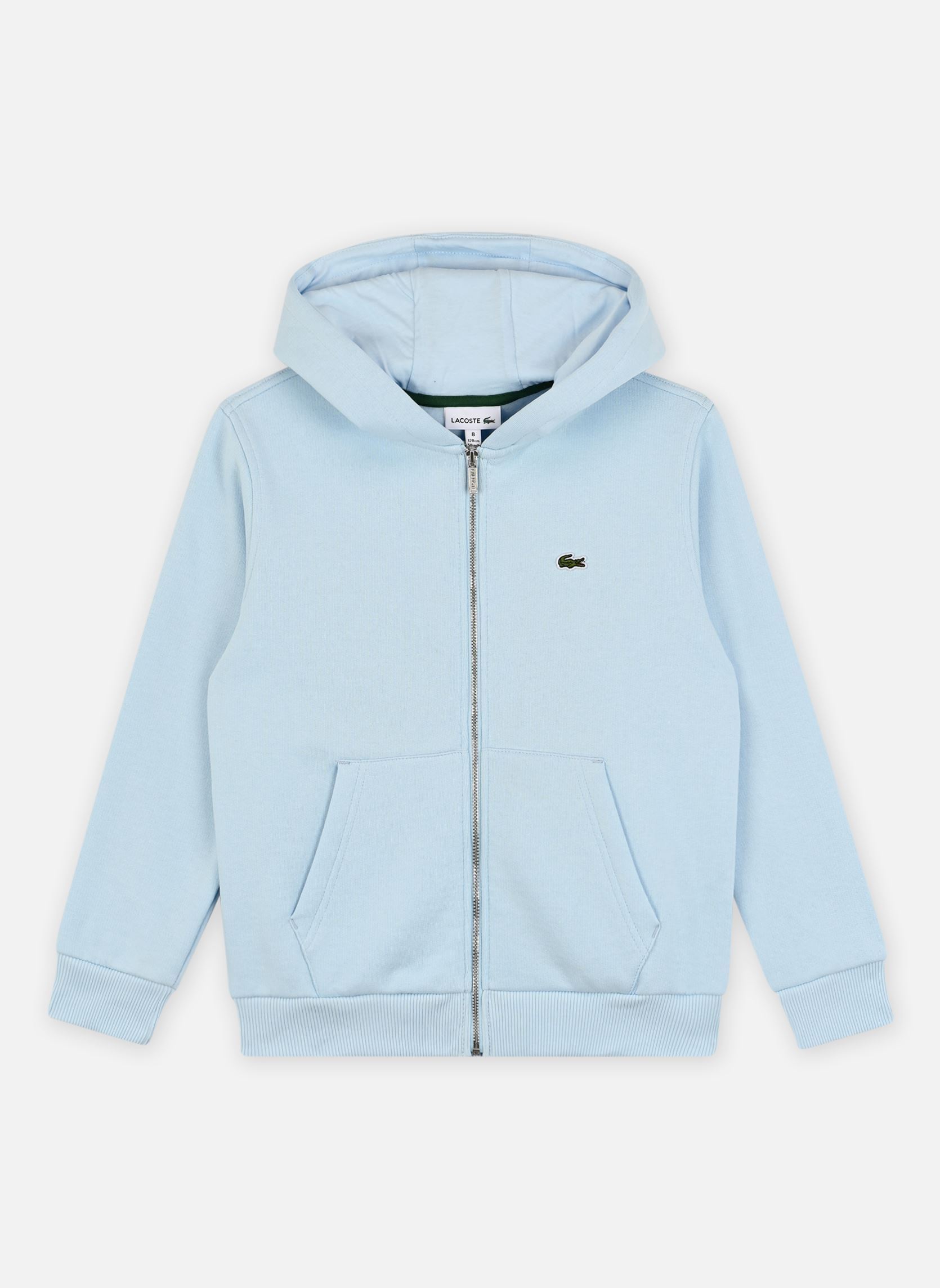 Vêtements Lacoste Sweatshirt zippé à capuche enfant SJ9723 pour Accessoires - vue 3
