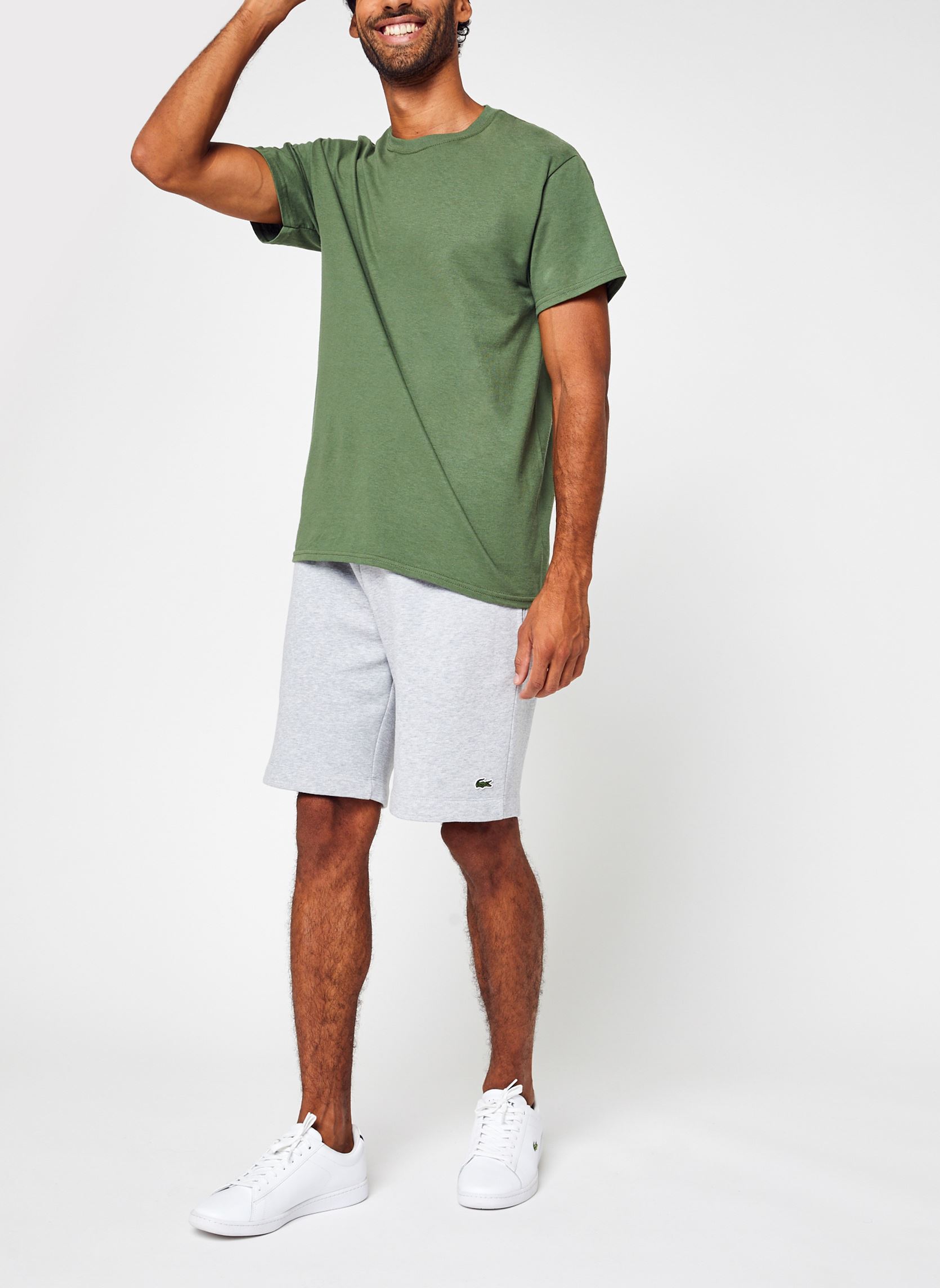 Shorts de sport Short GH9627 homme gris Lacoste Shorts de sport Short GH9627 homme gris CCA ARGENT CHINE