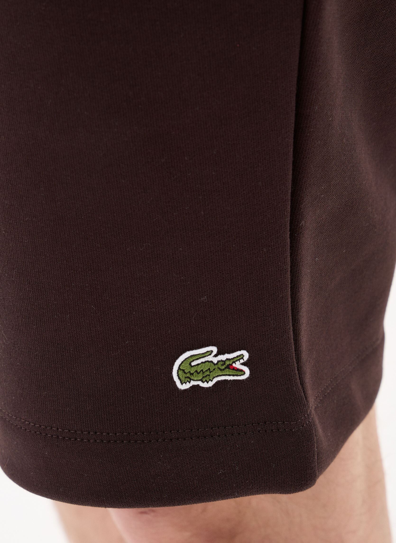 Sportshorts Short GH9627 heren bruin Lacoste Sportshorts Short GH9627 heren bruin BUFFLE
