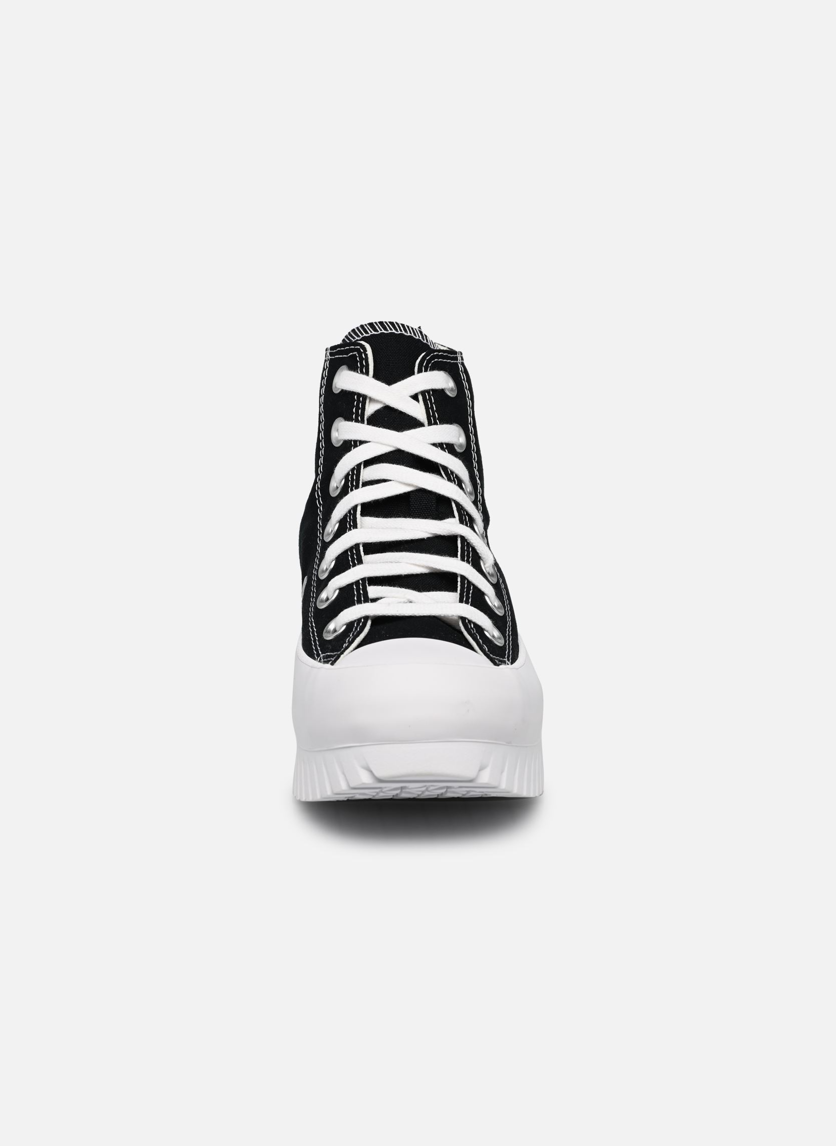 Leinen-Sneaker Chuck Taylor All Star Lugged 2.0 Hi damen schwarz Converse Leinen-Sneaker Chuck Taylor All Star Lugged 2.0 Hi damen schwarz BLACK/EGRET/WHITE
