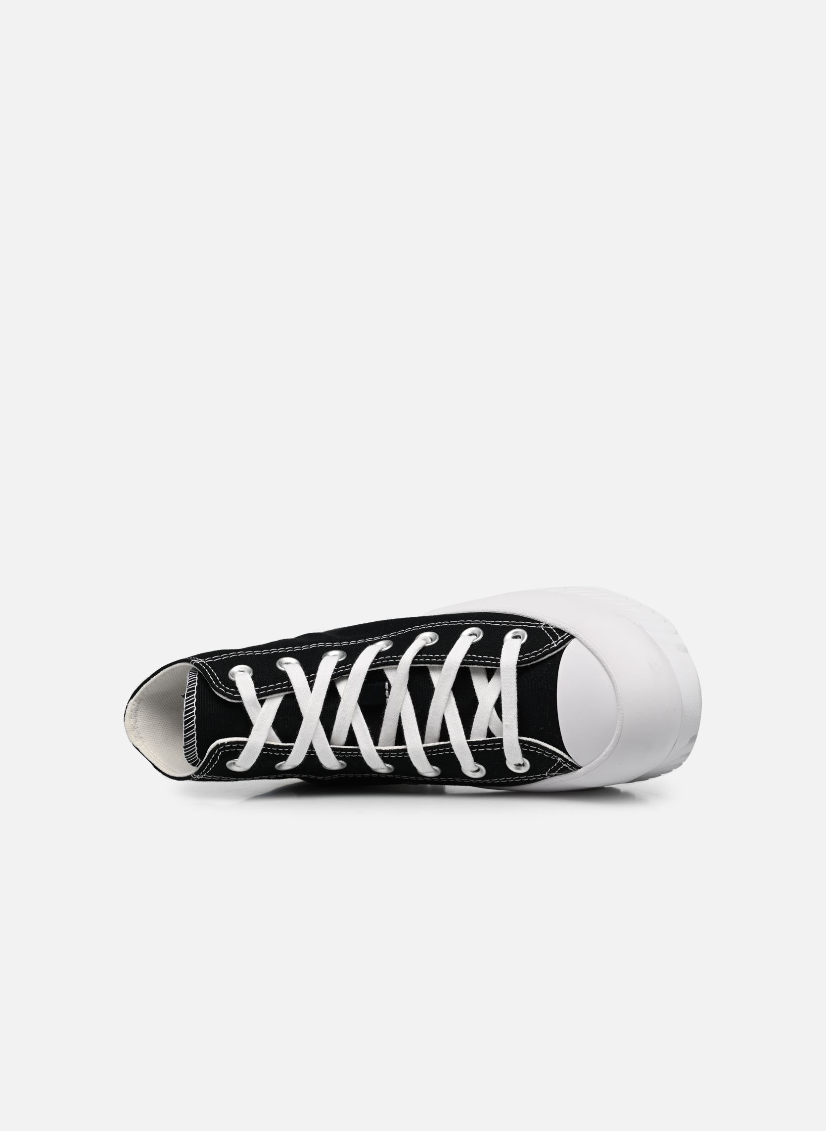 Leinen-Sneaker Chuck Taylor All Star Lugged 2.0 Hi damen schwarz Converse Leinen-Sneaker Chuck Taylor All Star Lugged 2.0 Hi damen schwarz BLACK/EGRET/WHITE