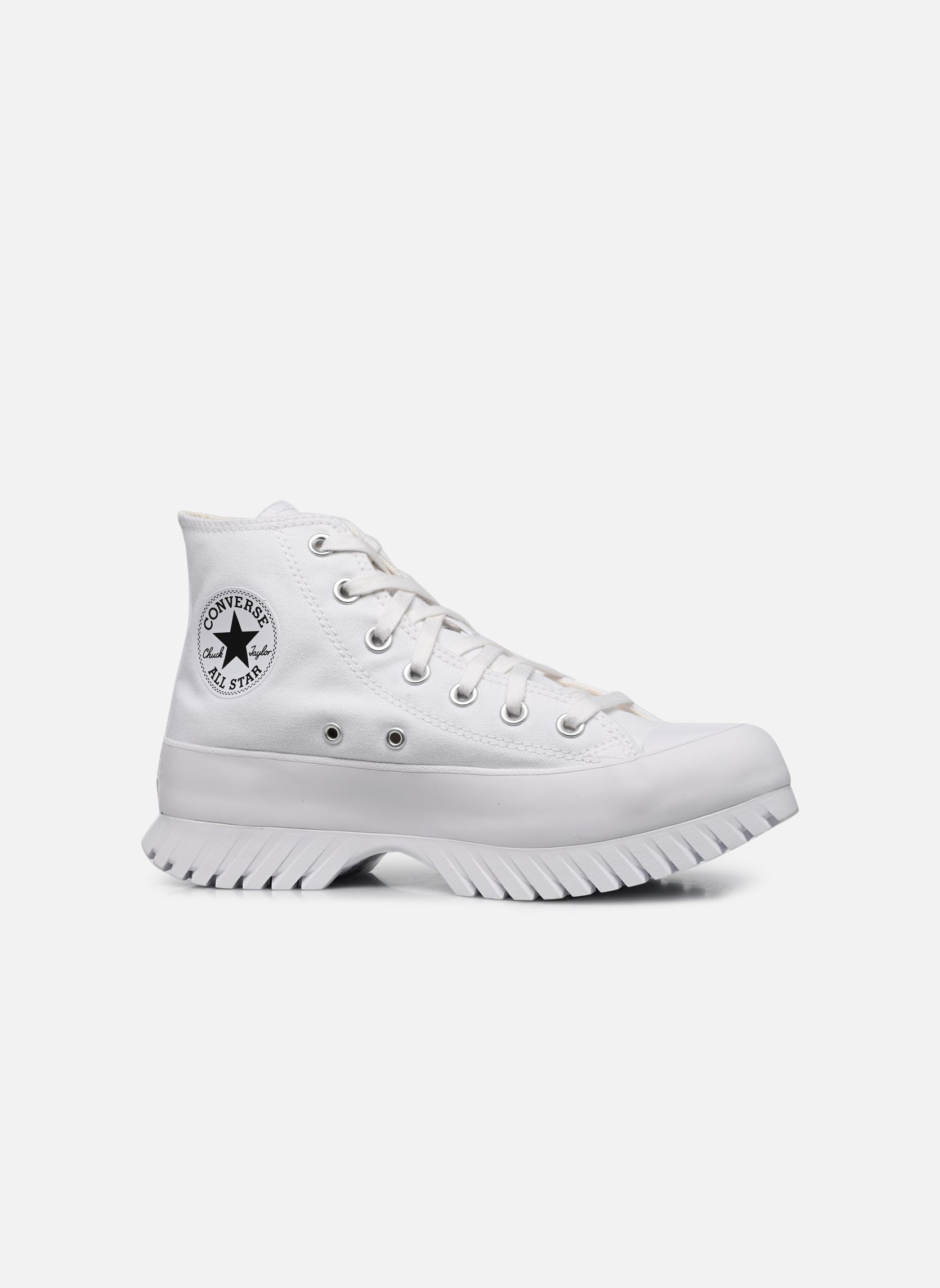 Baskets toile Chuck Taylor All Star Lugged 2.0 Hi femme blanc Converse Baskets toile Chuck Taylor All Star Lugged 2.0 Hi femme blanc WHITE/EGRET/BLACK