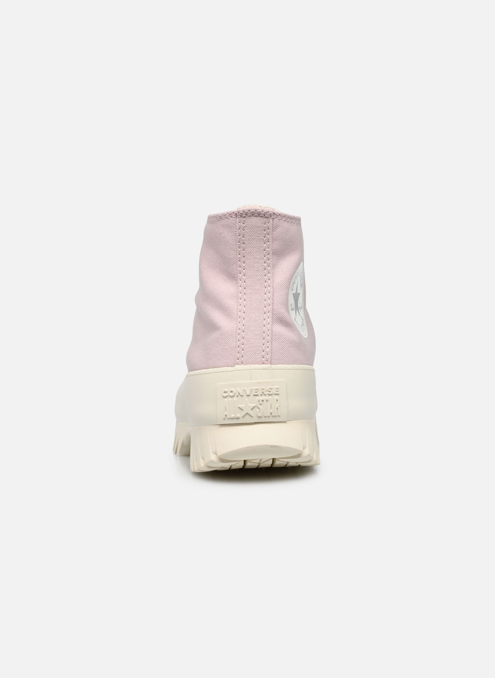 Leinen-Sneaker Chuck Taylor All Star Lugged 2.0 Hi damen rosa Converse Leinen-Sneaker Chuck Taylor All Star Lugged 2.0 Hi damen rosa BARELY ROSE/BLACK