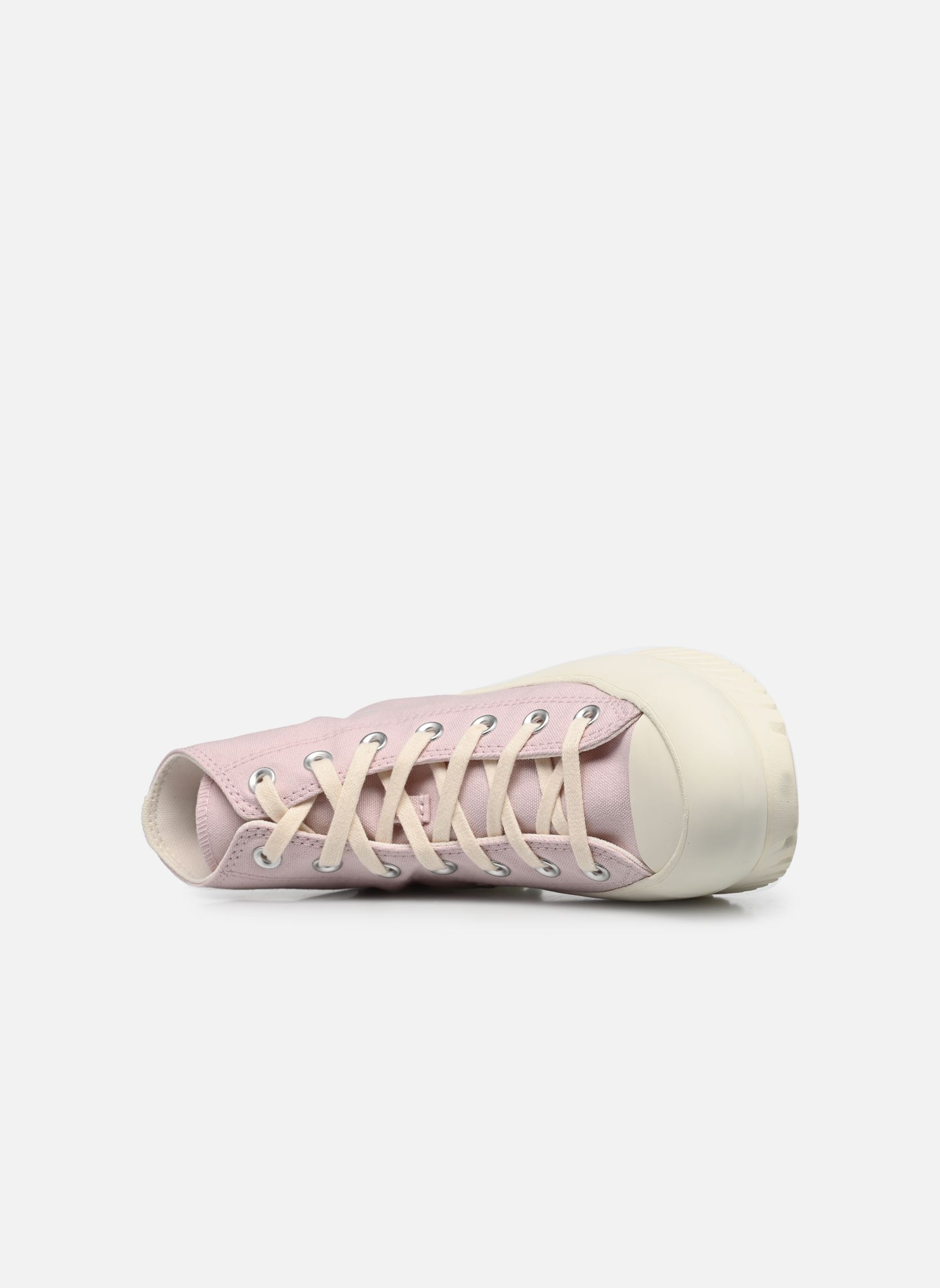 Leinen-Sneaker Chuck Taylor All Star Lugged 2.0 Hi damen rosa Converse Leinen-Sneaker Chuck Taylor All Star Lugged 2.0 Hi damen rosa BARELY ROSE/BLACK