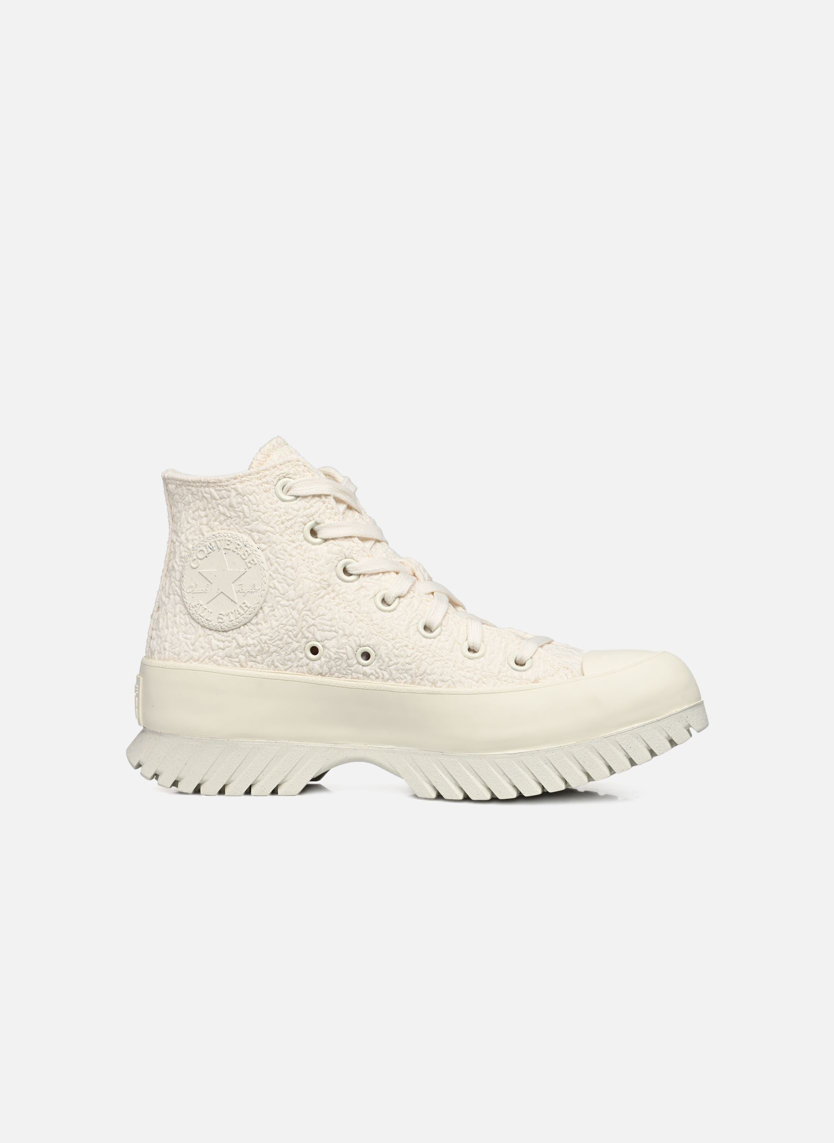 Print sneakers Chuck Taylor All Star Lugged 2.0 Hi dames beige Converse Print sneakers Chuck Taylor All Star Lugged 2.0 Hi dames beige EGRET/EGRET/BLACK