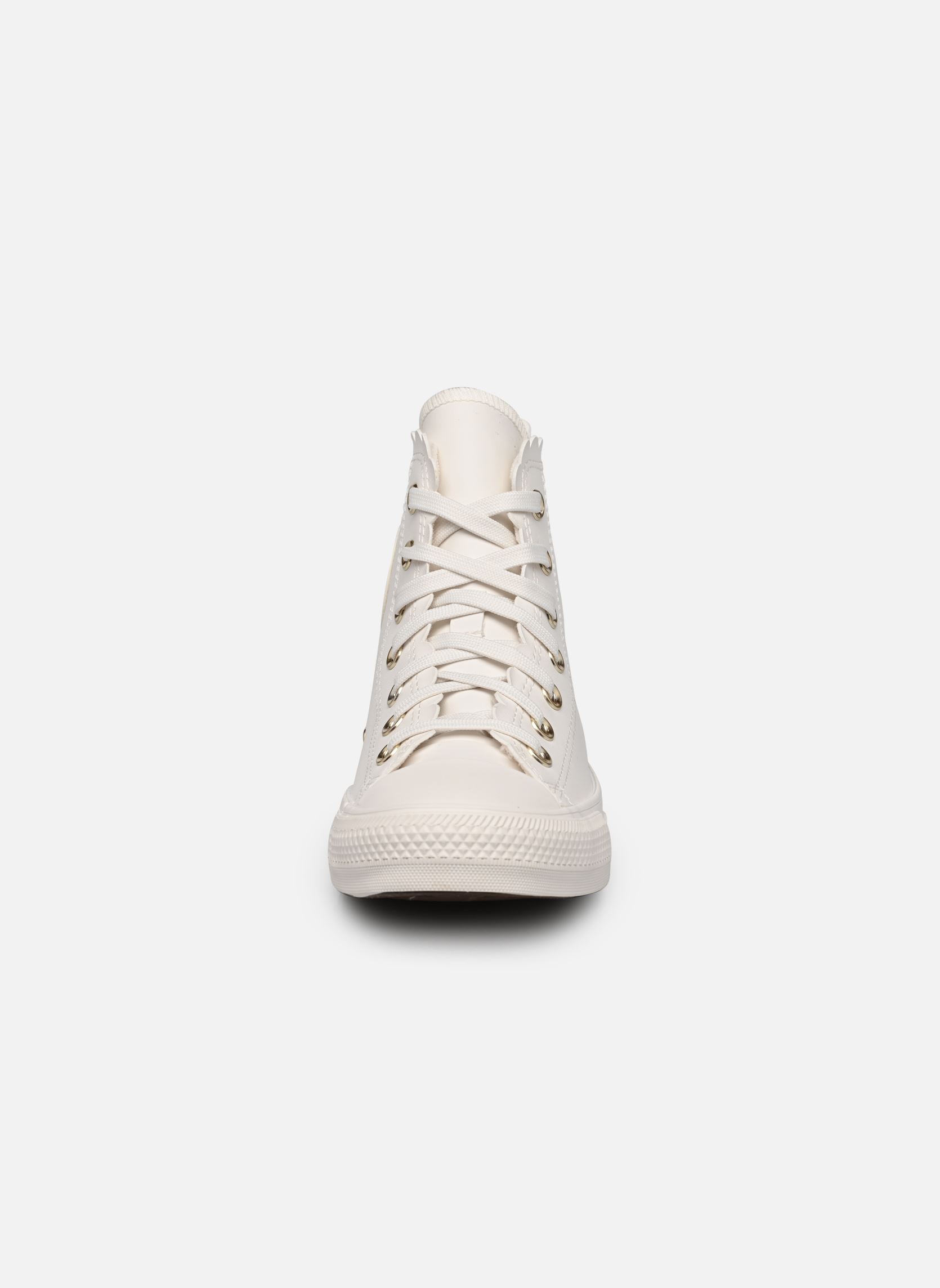 Baskets basses Chuck Taylor All Star Mono White Hi W femme blanc Converse Baskets basses Chuck Taylor All Star Mono White Hi W femme blanc WHITE/EGRET/GOLD