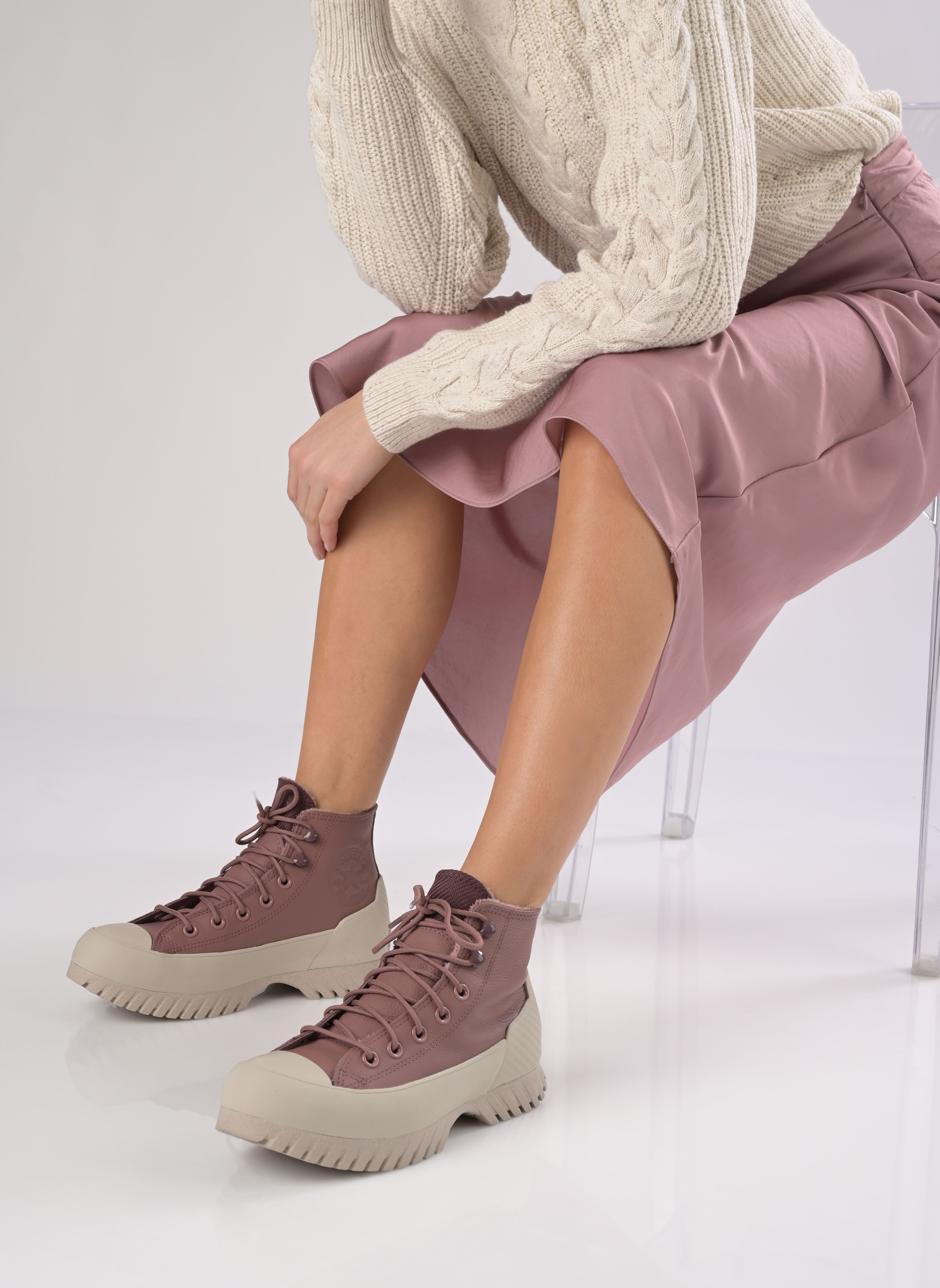 Baskets basses Chuck Taylor All Star Lugged 2.0 Counter femme rose Converse Baskets basses Chuck Taylor All Star Lugged 2.0 Counter femme rose TAUPE/CHOCOLATE