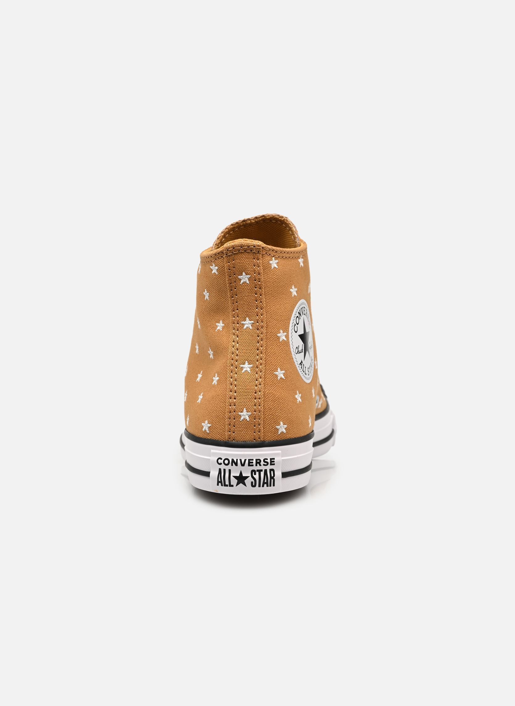 Leinen-Sneaker Chuck Taylor All Star Embroidered Stars damen braun Converse Leinen-Sneaker Chuck Taylor All Star Embroidered Stars damen braun Honey Stick/Egret/Black