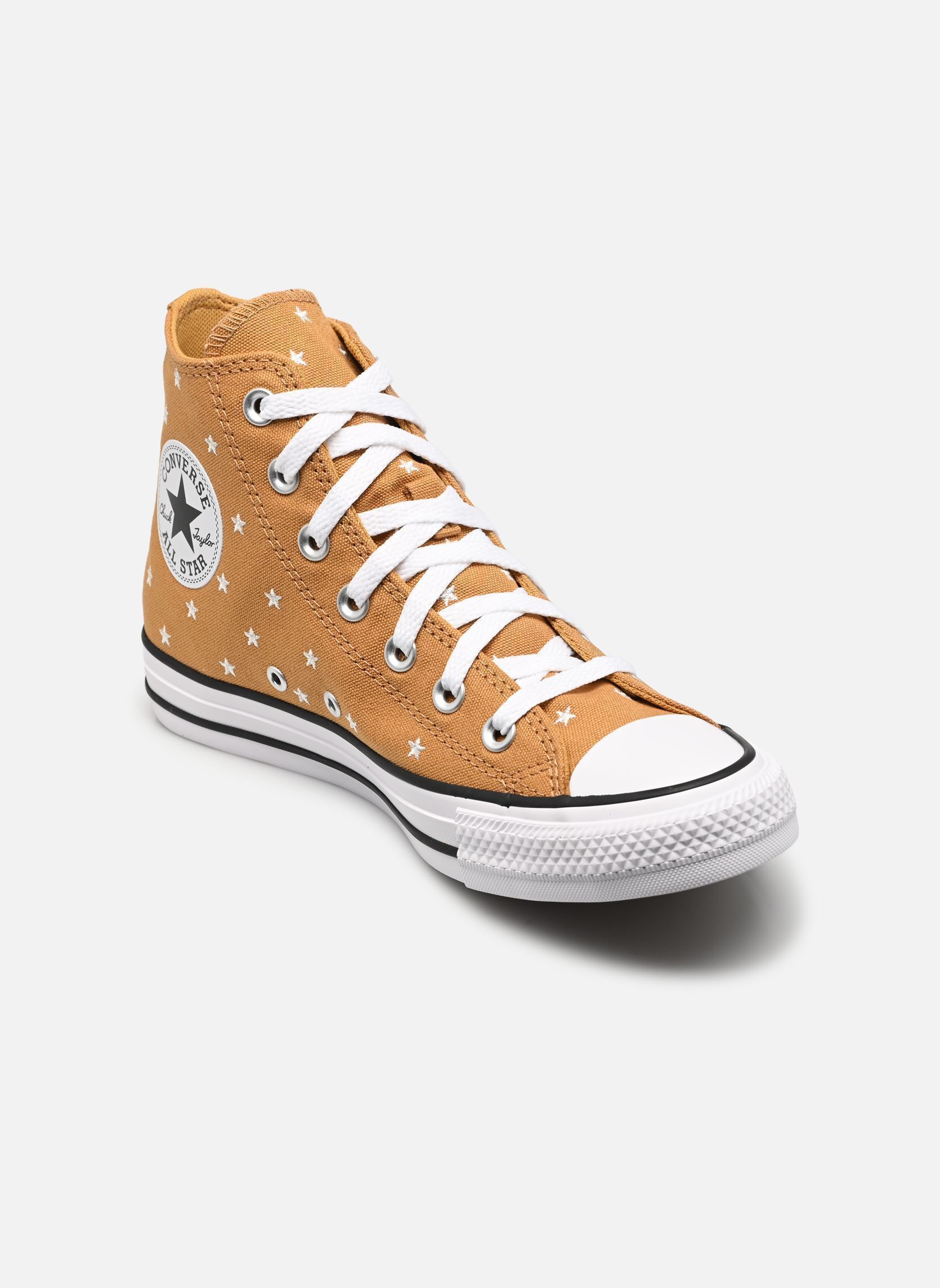 Baskets Converse Chuck Taylor All Star Embroidered Stars Hi W pour Femme - vue 1
