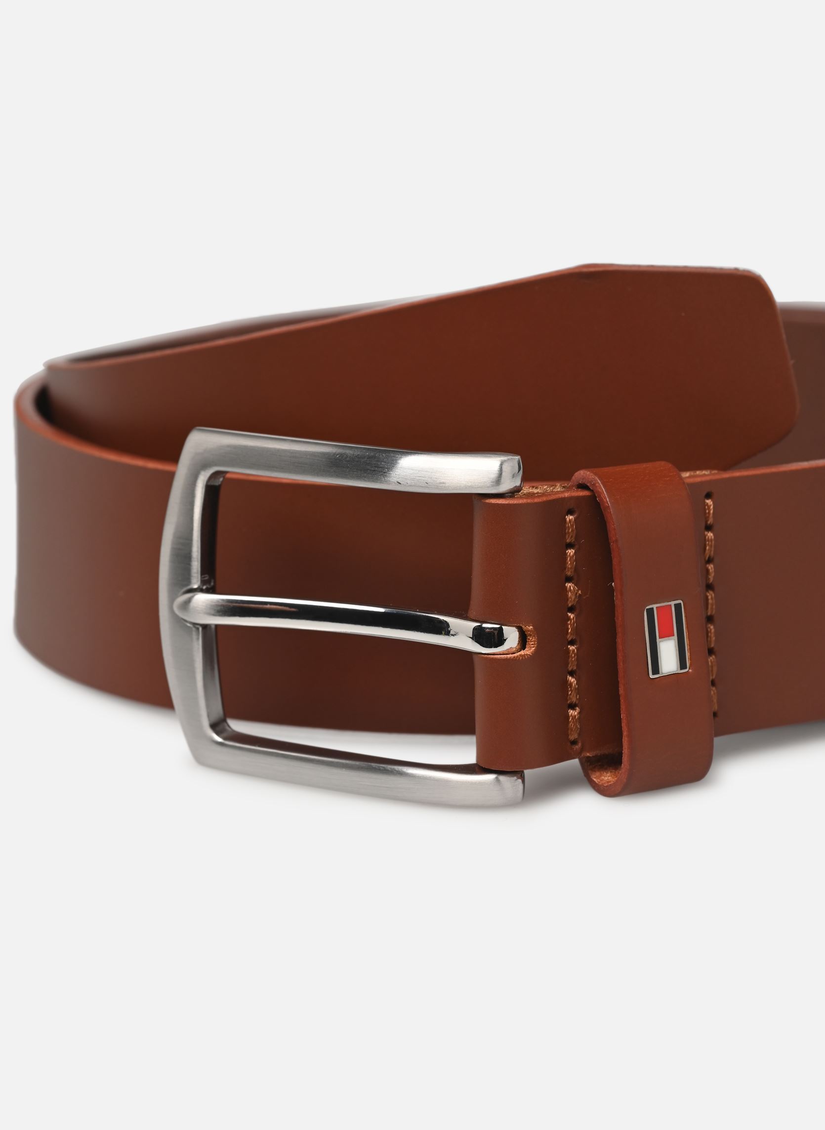 Ceintures New Denton 3,5 Belt homme marron Tommy Hilfiger Ceintures New Denton 3,5 Belt homme marron DARK TAN