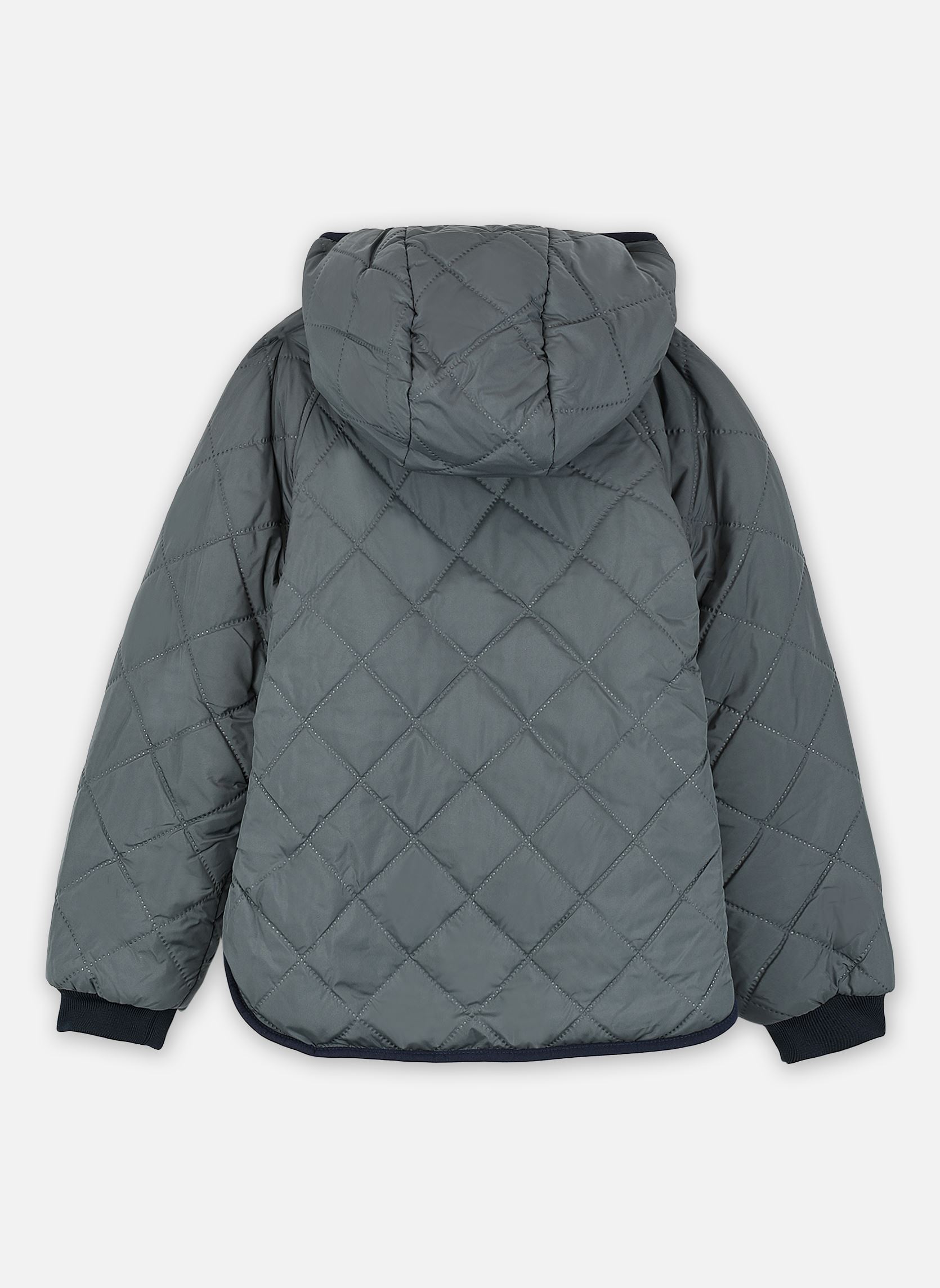 Fleece truien Jackson reversible jacket blauw Liewood Fleece truien Jackson reversible jacket blauw Whale blue multi mix
