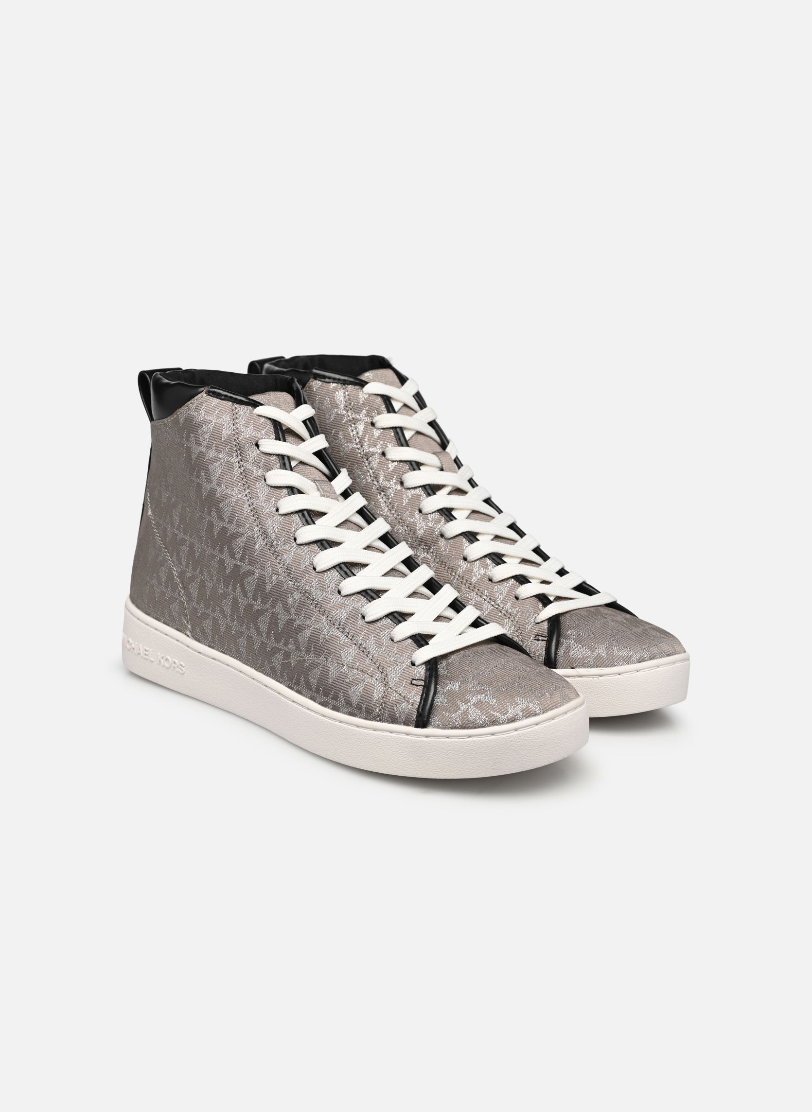 Knöchelhohe Sneaker EDIE HIGH TOP damen silber Michael Michael Kors Knöchelhohe Sneaker EDIE HIGH TOP damen silber Silver
