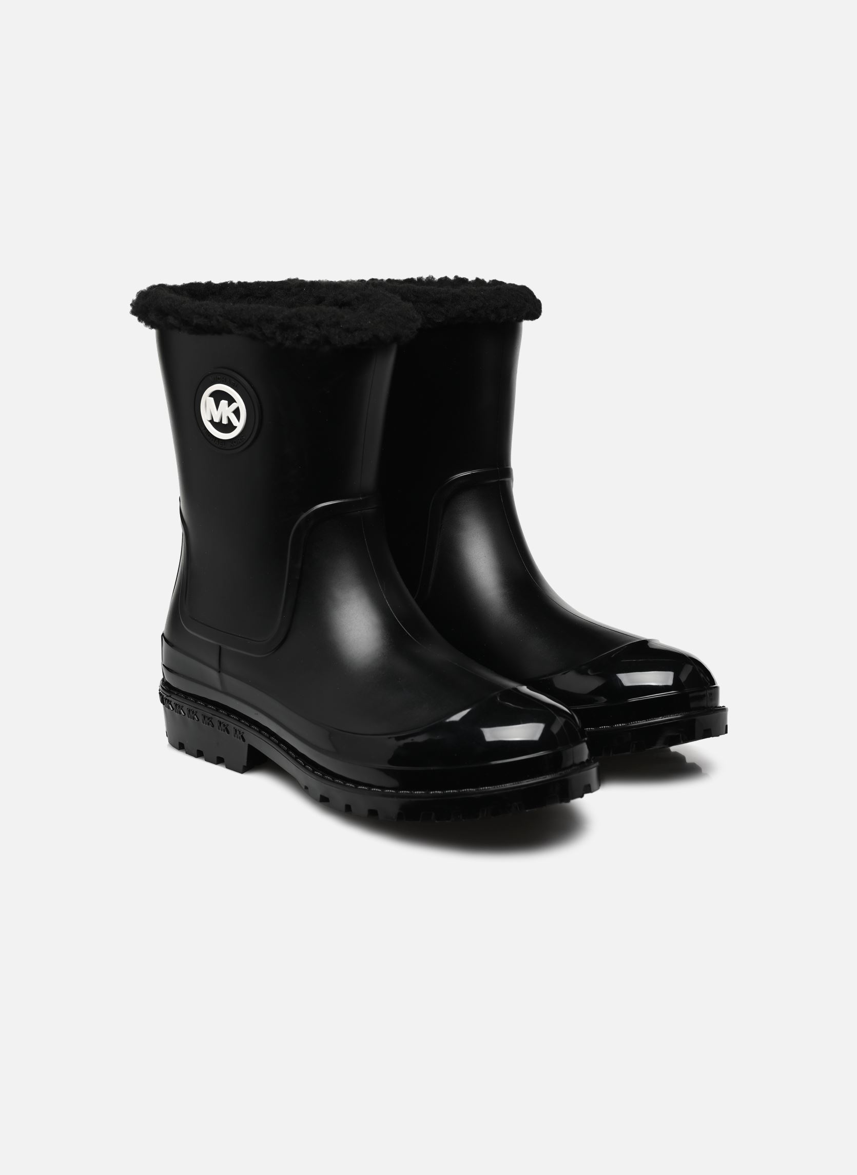 Regenlaarzen MONTAIGNE PULLON RAINBOOT dames zwart Michael Michael Kors Regenlaarzen MONTAIGNE PULLON RAINBOOT dames zwart BLK/OPTICWHT
