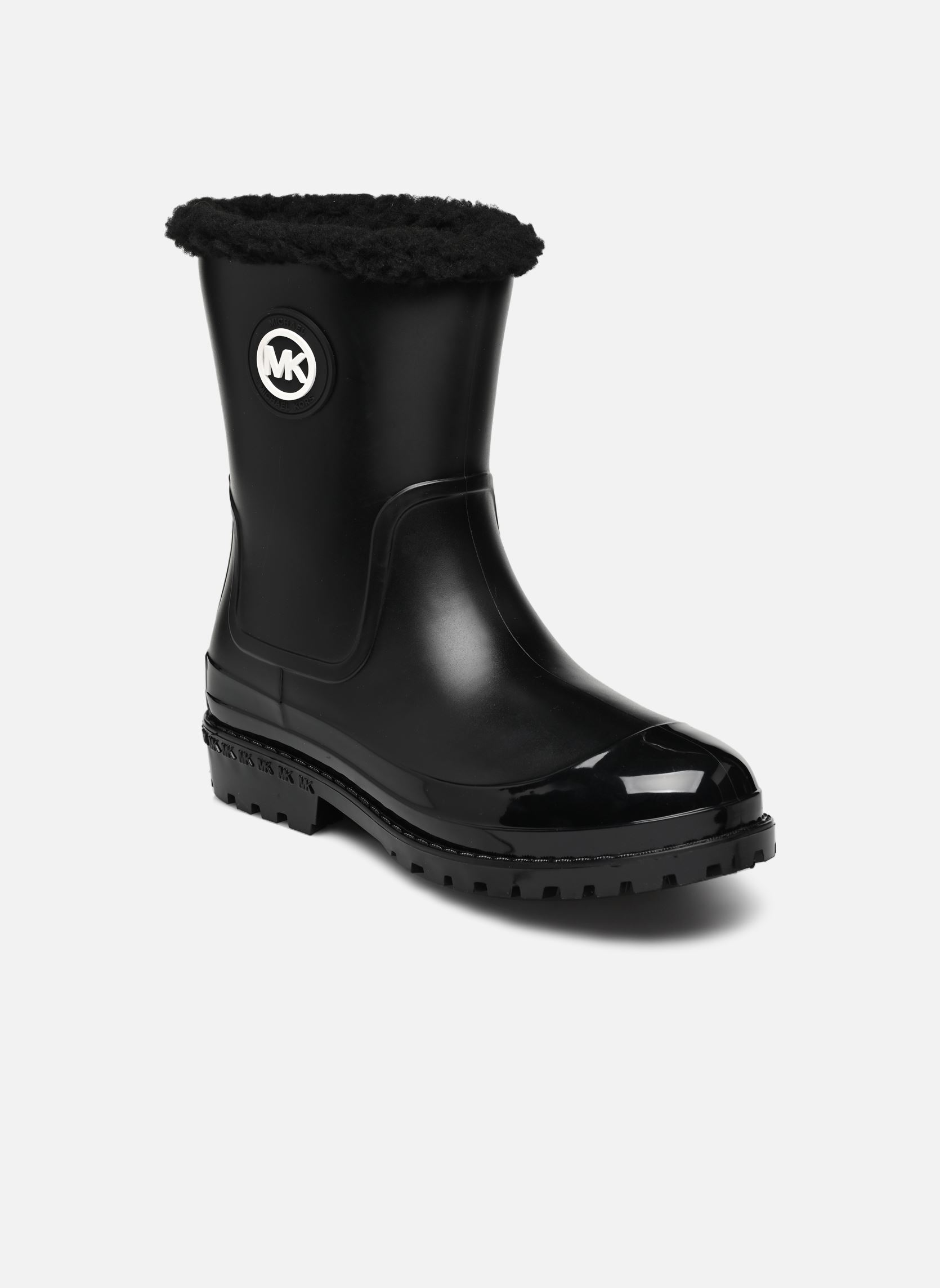 Regenlaarzen MONTAIGNE PULLON RAINBOOT dames zwart Michael Michael Kors Regenlaarzen MONTAIGNE PULLON RAINBOOT dames zwart BLK/OPTICWHT