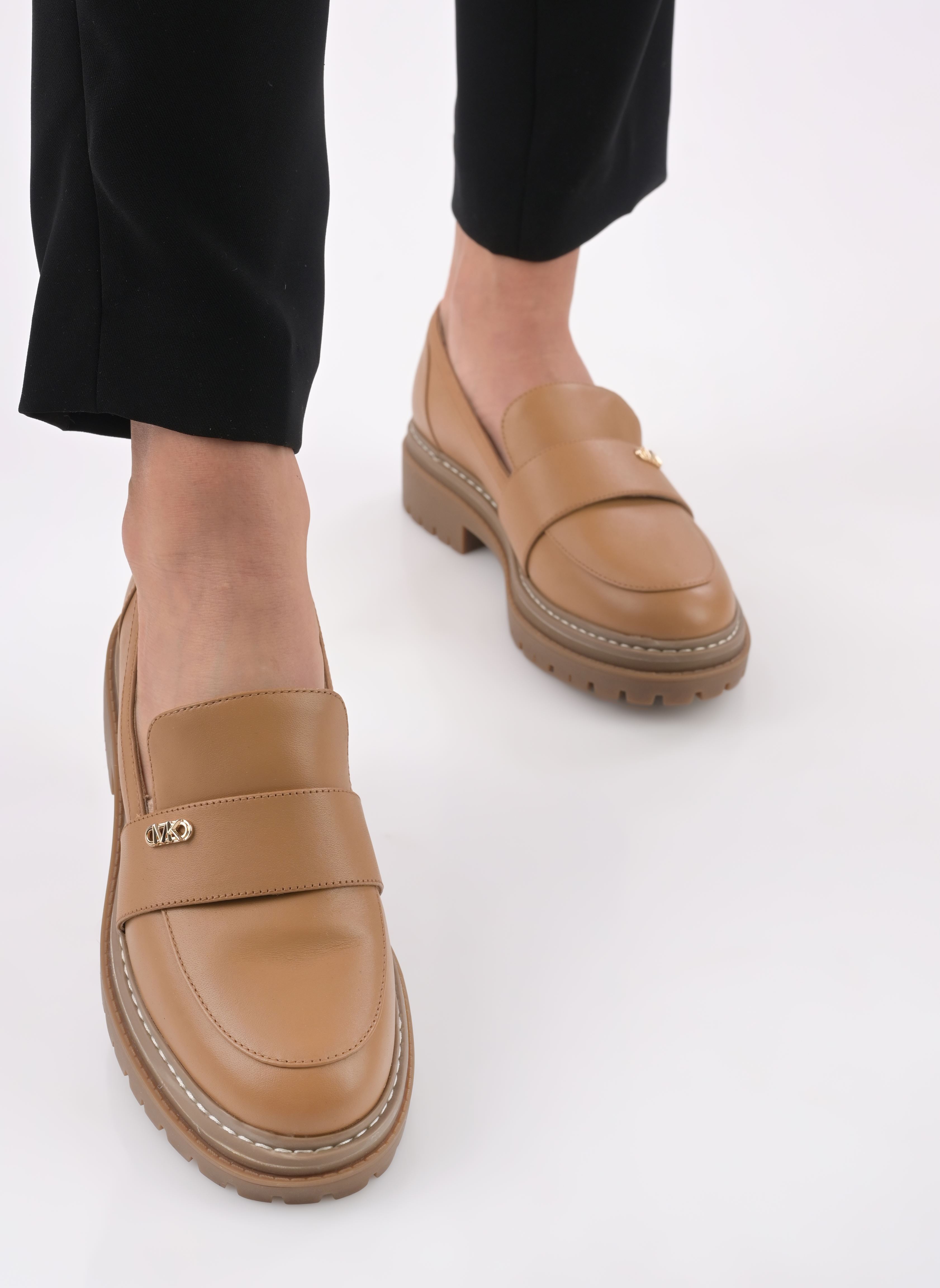 Loafer PARKER LUG LOAFER damen beige Michael Michael Kors Loafer PARKER LUG LOAFER damen beige Pale Peanut