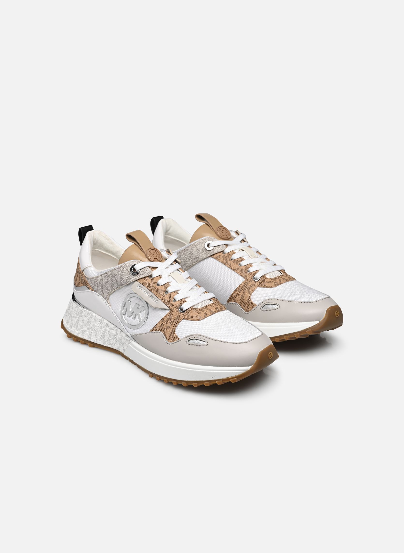 Niedrige Sneaker THEO TRAINER damen braun Michael Michael Kors Niedrige Sneaker THEO TRAINER damen braun Camel multi