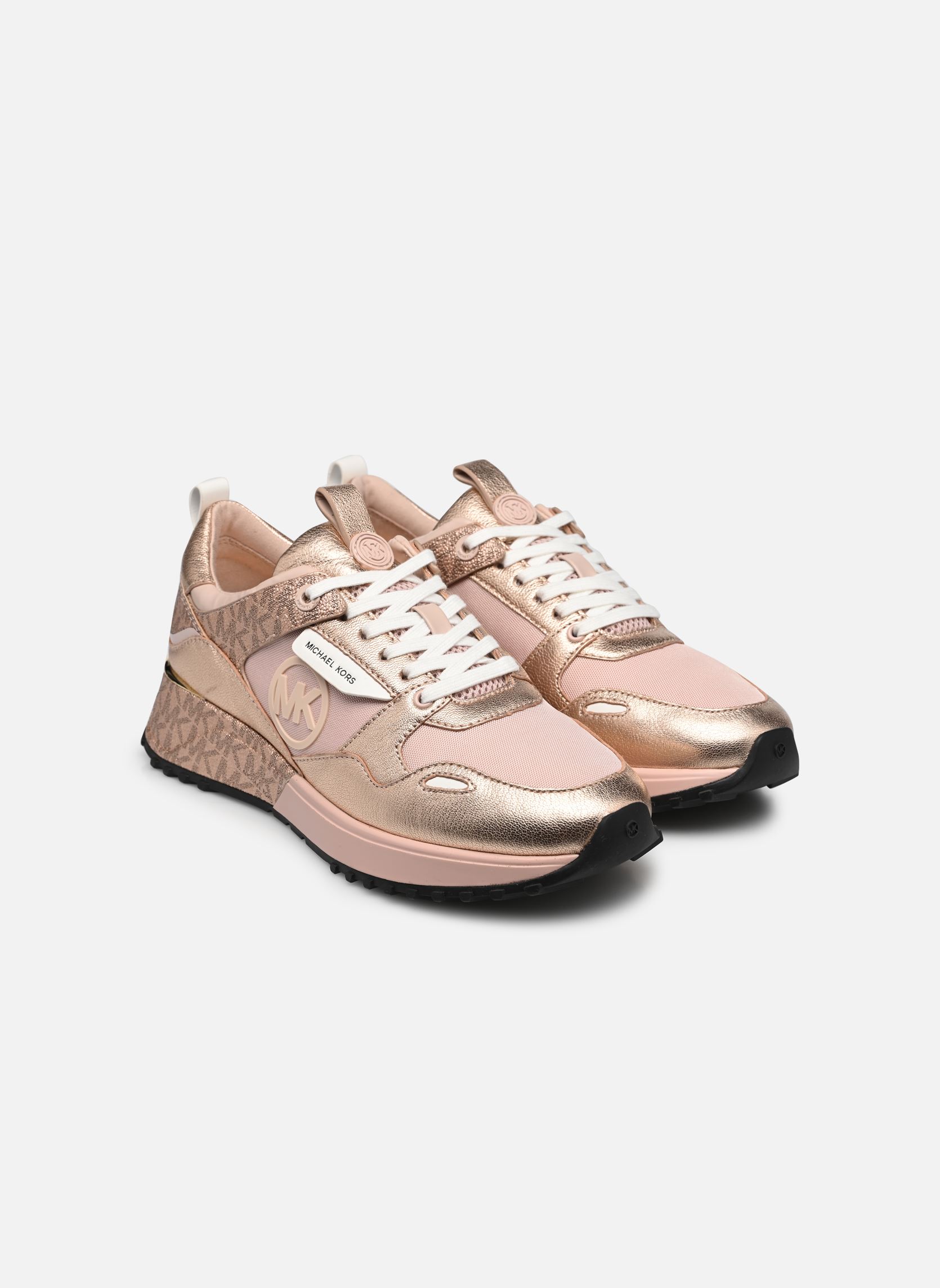 Lage sneakers THEO TRAINER dames roze Michael Michael Kors Lage sneakers THEO TRAINER dames roze Soft Pink