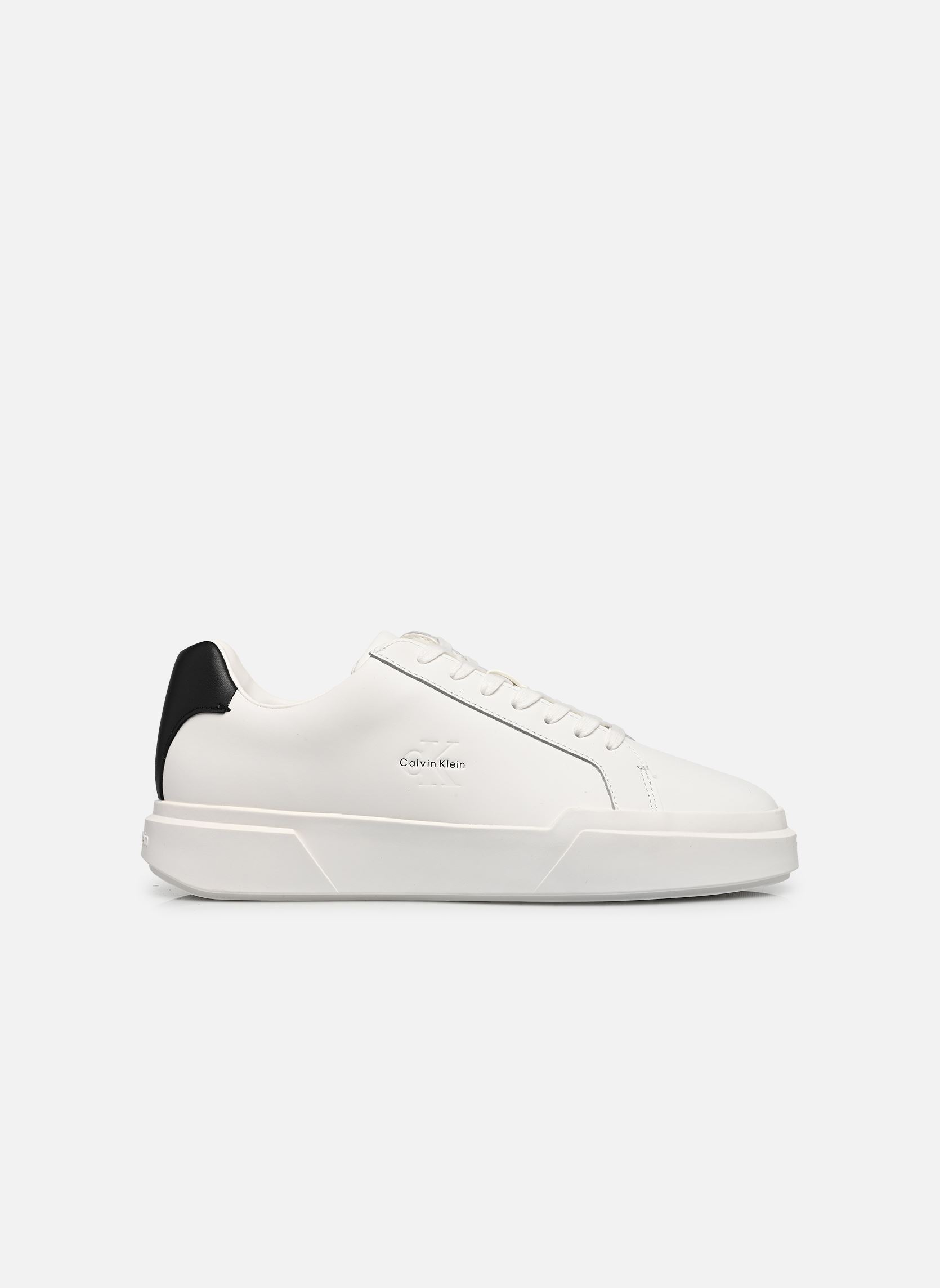 Baskets basses CHUNKY CUPSOLE LACEU homme blanc Calvin Klein Baskets basses CHUNKY CUPSOLE LACEU homme blanc WHITE/BLACK/WHITE