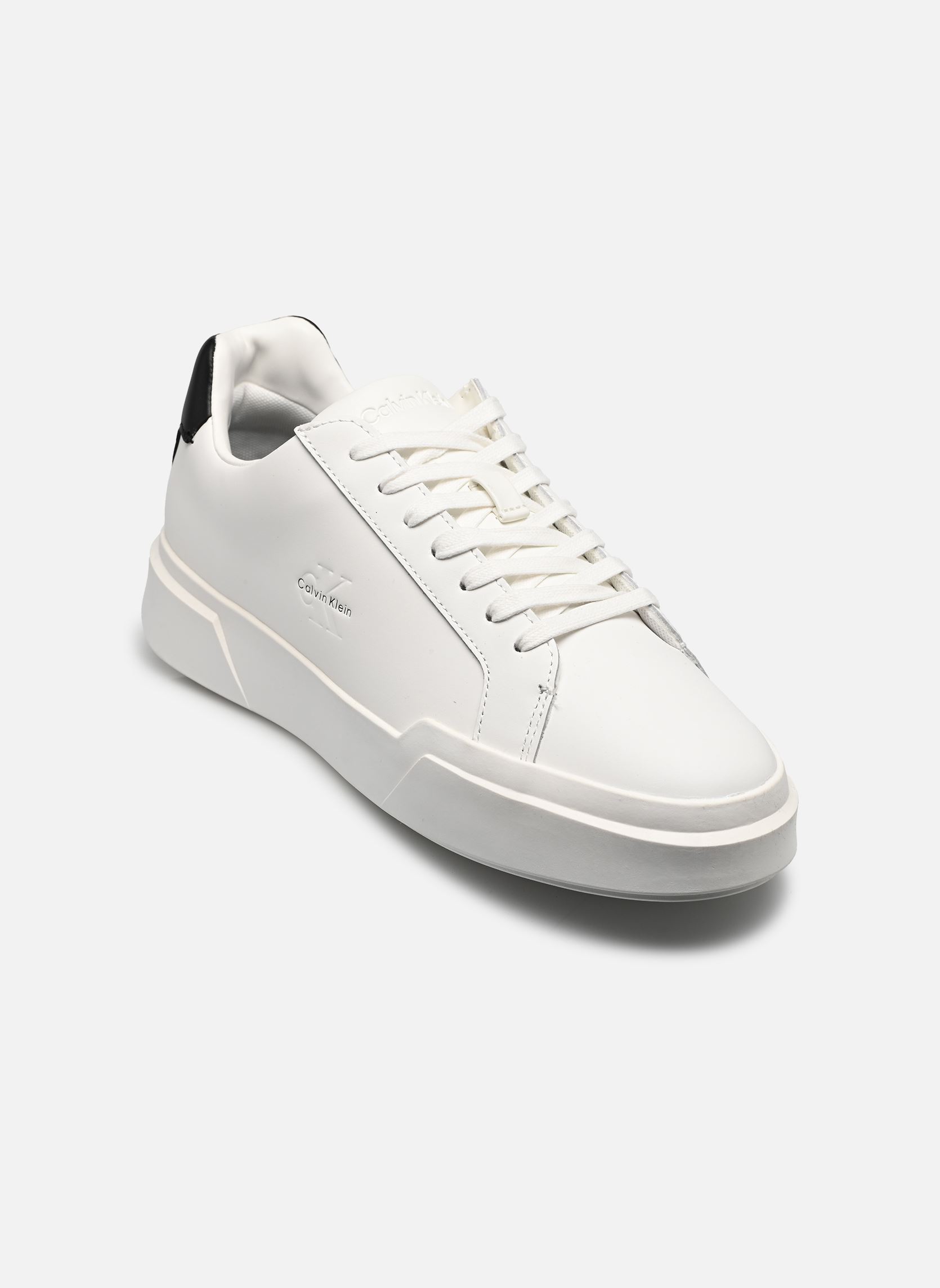 Baskets basses CHUNKY CUPSOLE LACEU homme blanc Calvin Klein Baskets basses CHUNKY CUPSOLE LACEU homme blanc WHITE/BLACK/WHITE