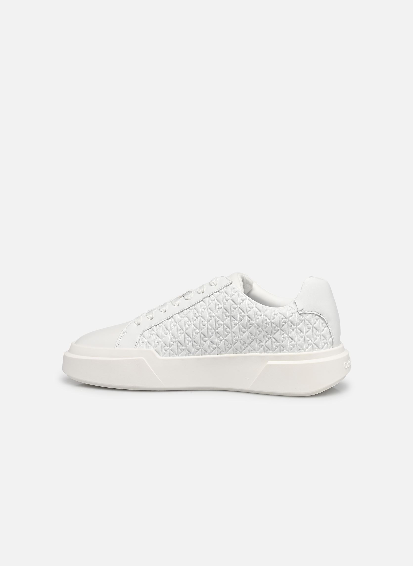 Baskets basses CHUNKY CUPSOLE LACEU femme blanc Calvin Klein Baskets basses CHUNKY CUPSOLE LACEU femme blanc TRIPLE WHITE MONO