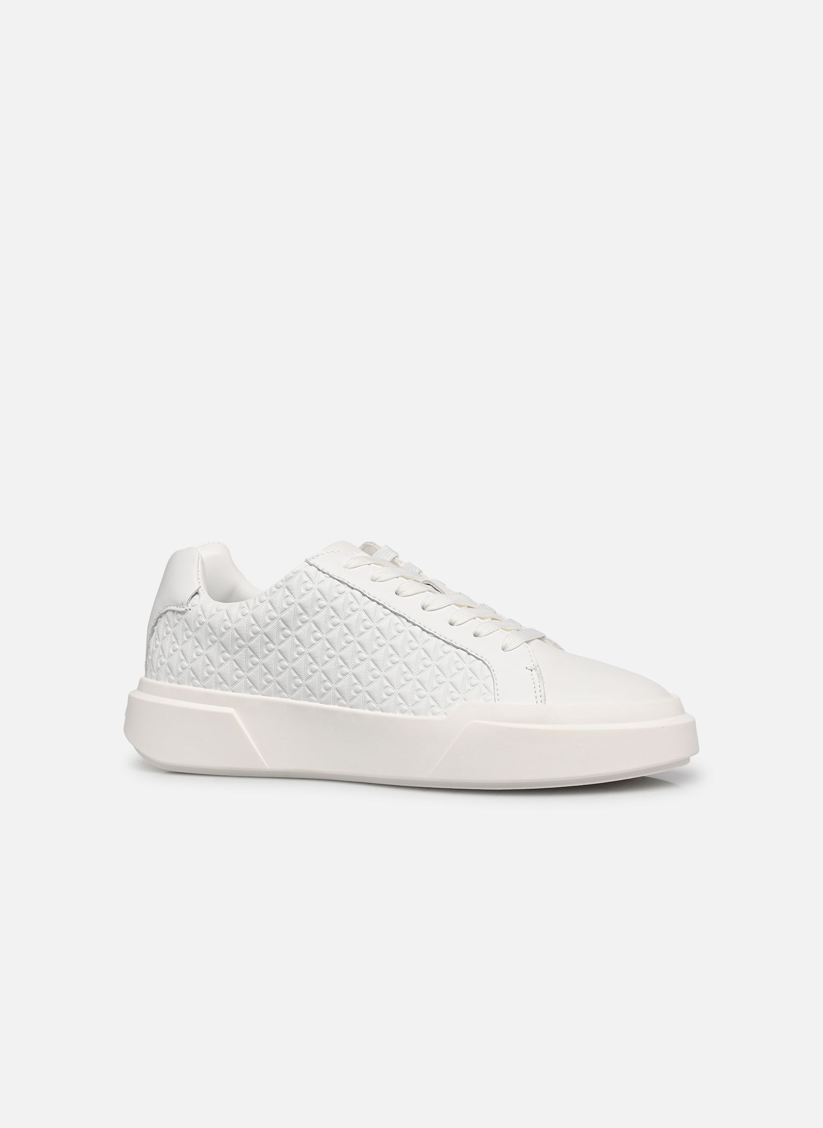 Baskets basses CHUNKY CUPSOLE LACEU femme blanc Calvin Klein Baskets basses CHUNKY CUPSOLE LACEU femme blanc TRIPLE WHITE MONO