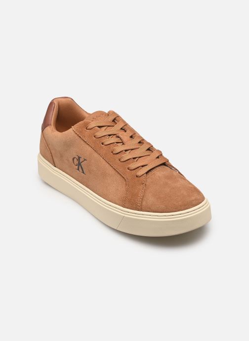 Calvin Klein Baskets basses CLASSIC CUPSOLE LACE homme beige
