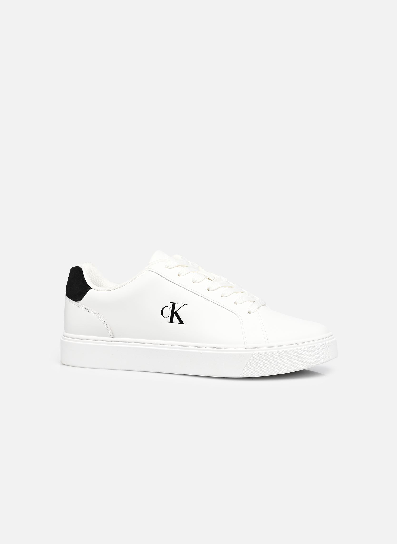 Baskets basses CLASSIC CUPSOLE LACE homme blanc Calvin Klein Baskets basses CLASSIC CUPSOLE LACE homme blanc BRIGHT WHITE/BLACK