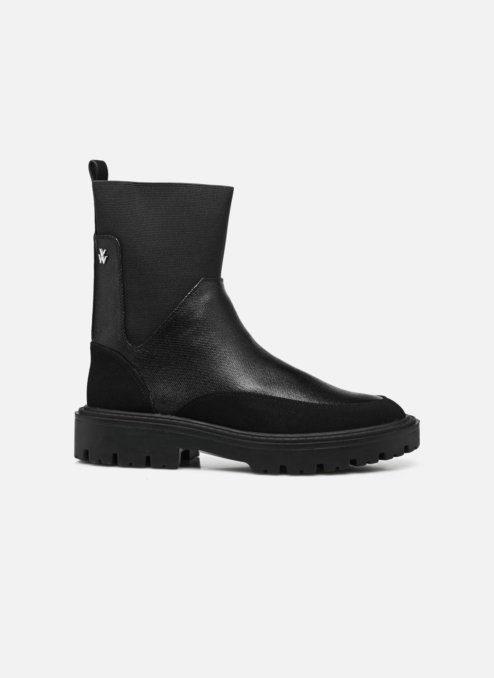 Niedrige Ankle Boots BT2475 damen schwarz Vanessa Wu Niedrige Ankle Boots BT2475 damen schwarz Noir