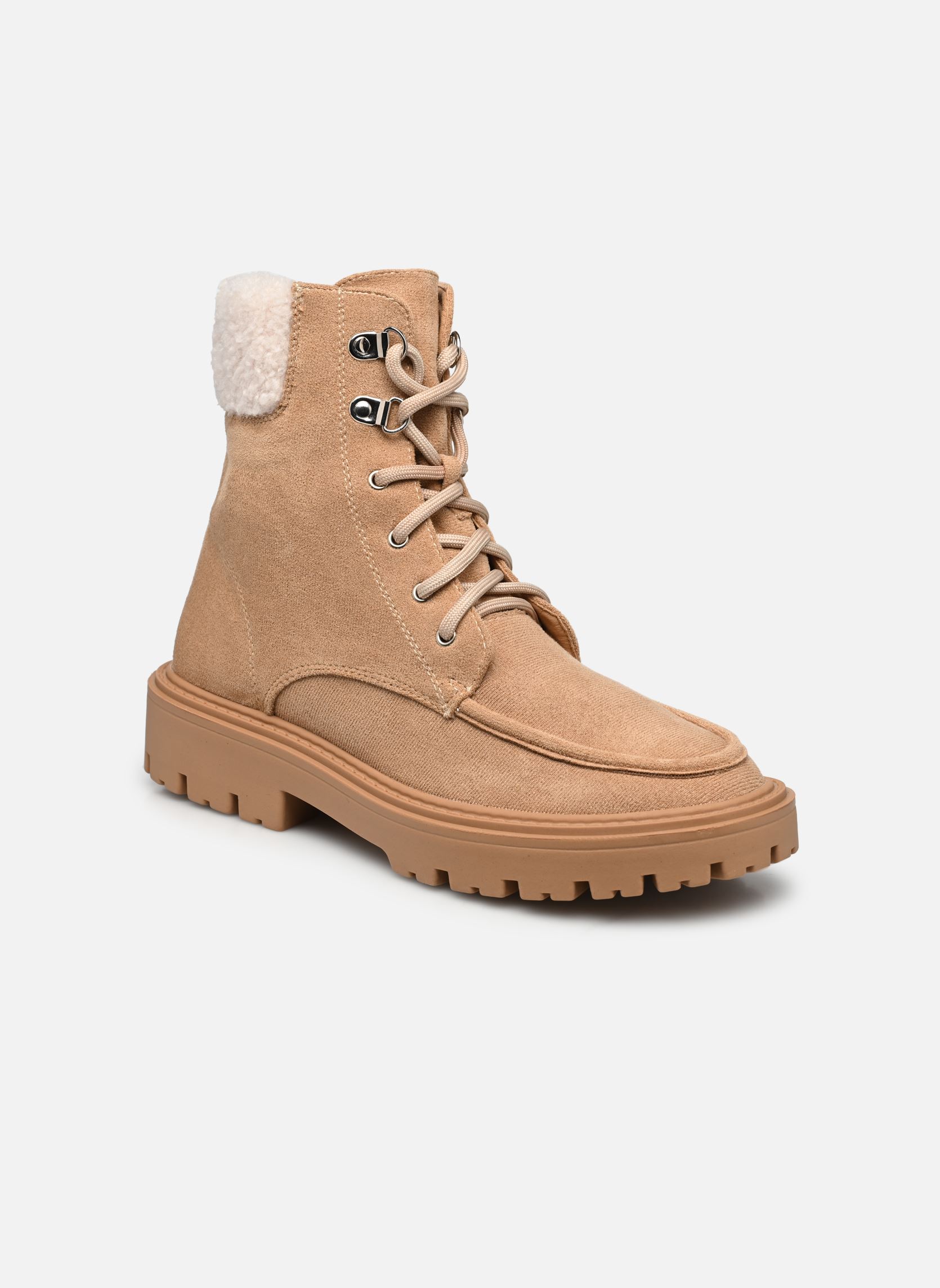 Bottines à lacets BT2473 femme beige Vanessa Wu Bottines à lacets BT2473 femme beige Beige
