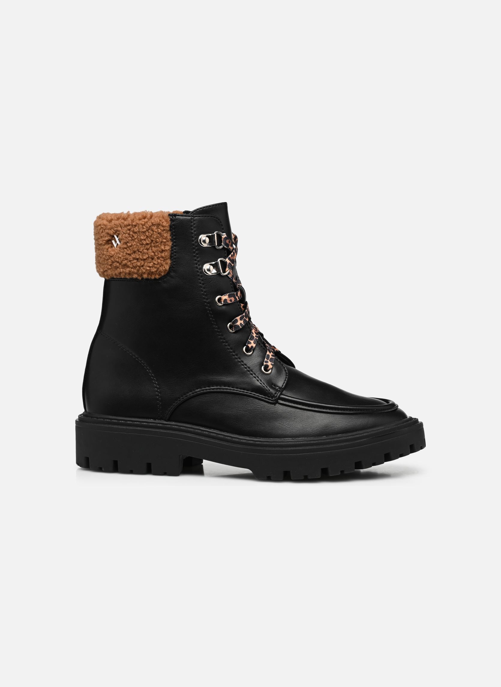 Bottines à lacets BT2473 femme noir Vanessa Wu Bottines à lacets BT2473 femme noir Noir
