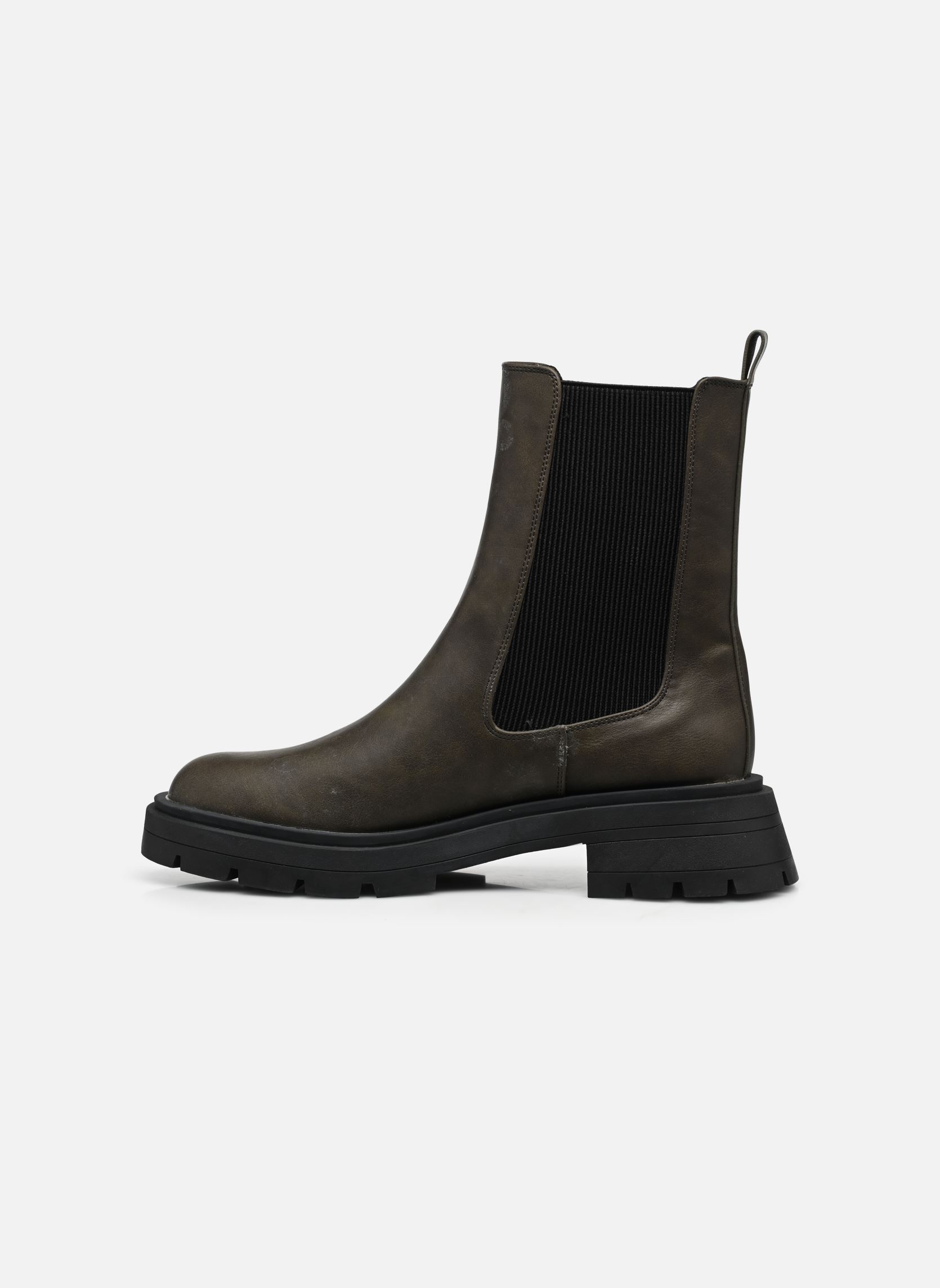 Niedrige Ankle Boots BT2437 damen grün Vanessa Wu Niedrige Ankle Boots BT2437 damen grün KAKI