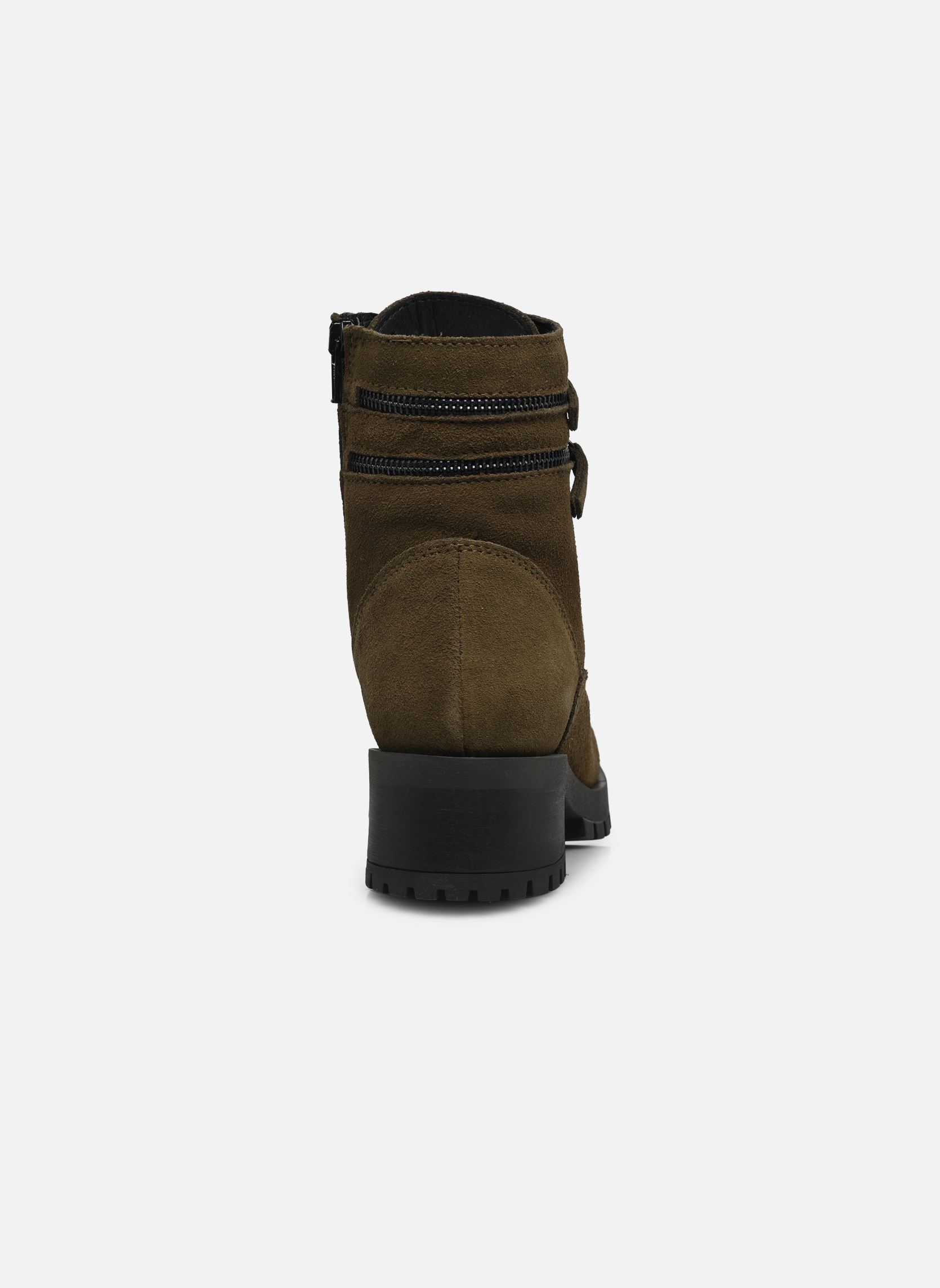 Geschnürte Stiefeletten Lise Velours damen grün Arima pour Elle Geschnürte Stiefeletten Lise Velours damen grün VELOURS KAKI