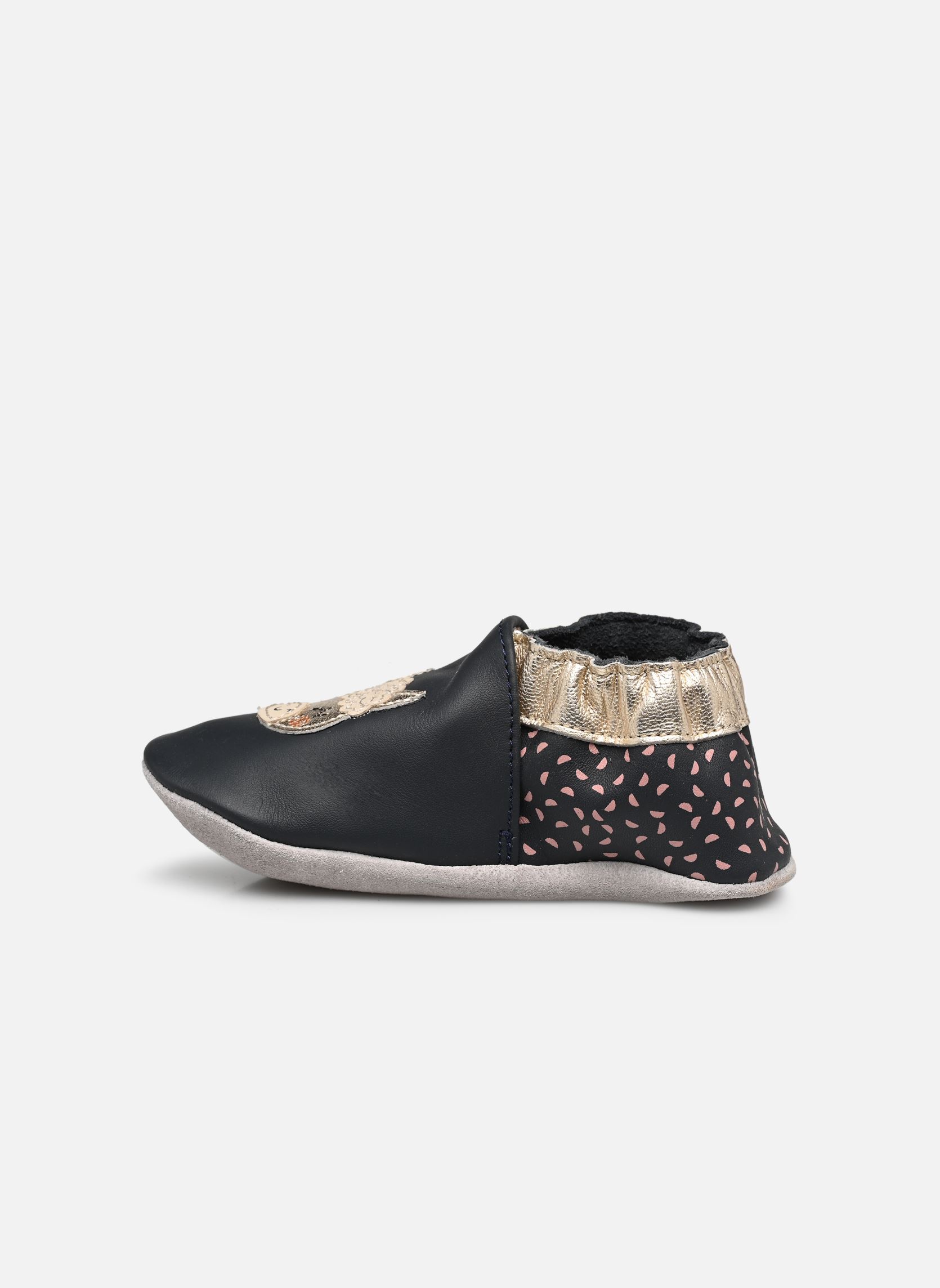 Chaussons LAMASPIRIT fille bleu Robeez Chaussons LAMASPIRIT fille bleu MARINE