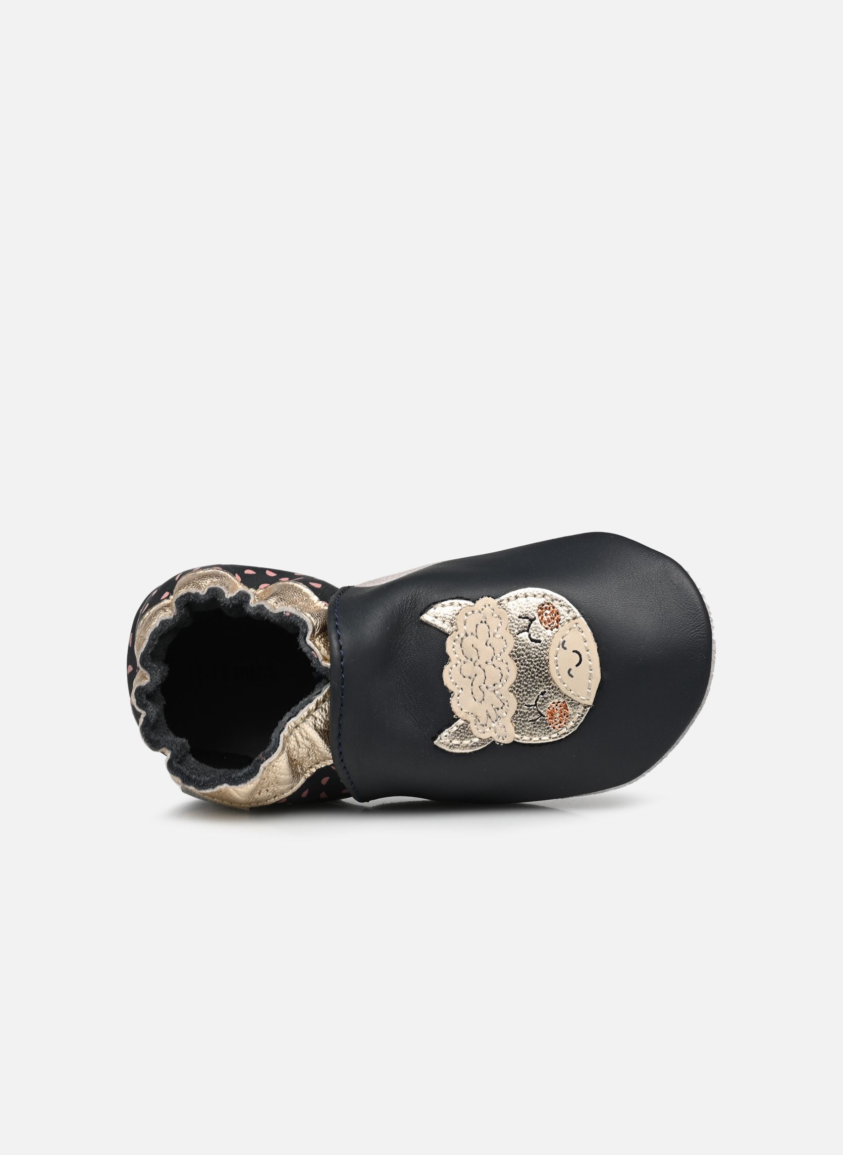Chaussons LAMASPIRIT fille bleu Robeez Chaussons LAMASPIRIT fille bleu MARINE