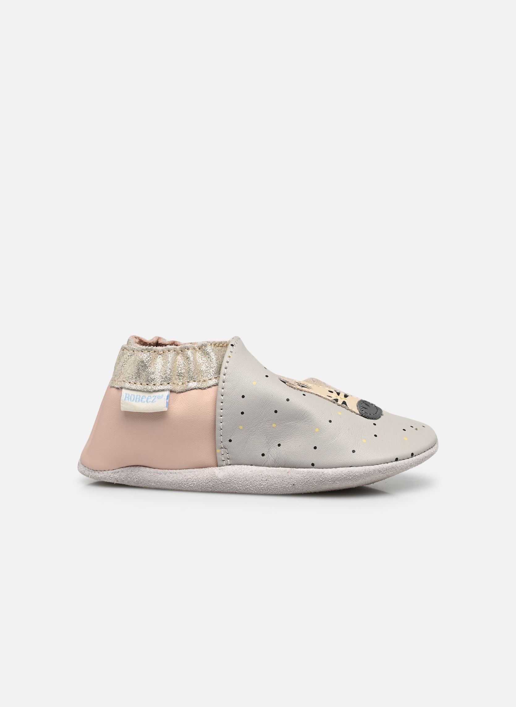 Chaussons CUTE ZEBRA gris Robeez Chaussons CUTE ZEBRA gris GRIS ROSE