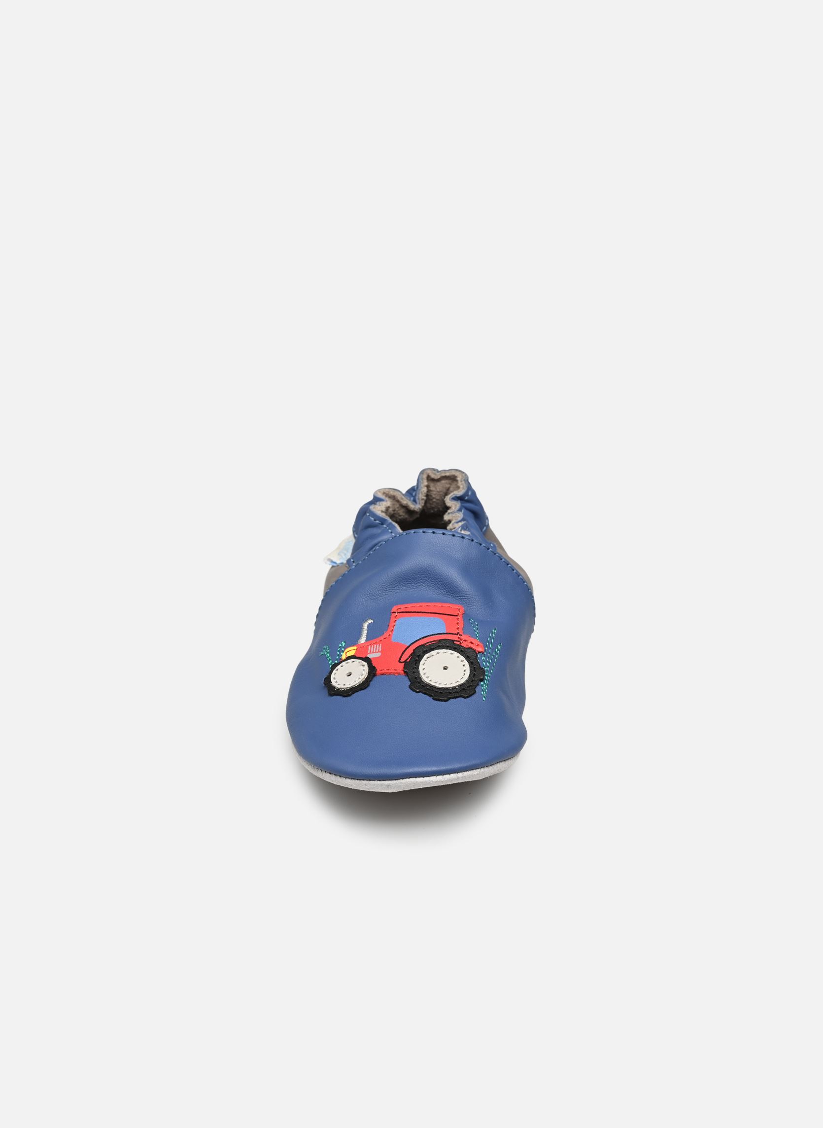 Chaussons FARMBOY bleu Robeez Chaussons FARMBOY bleu BLEU GRIS
