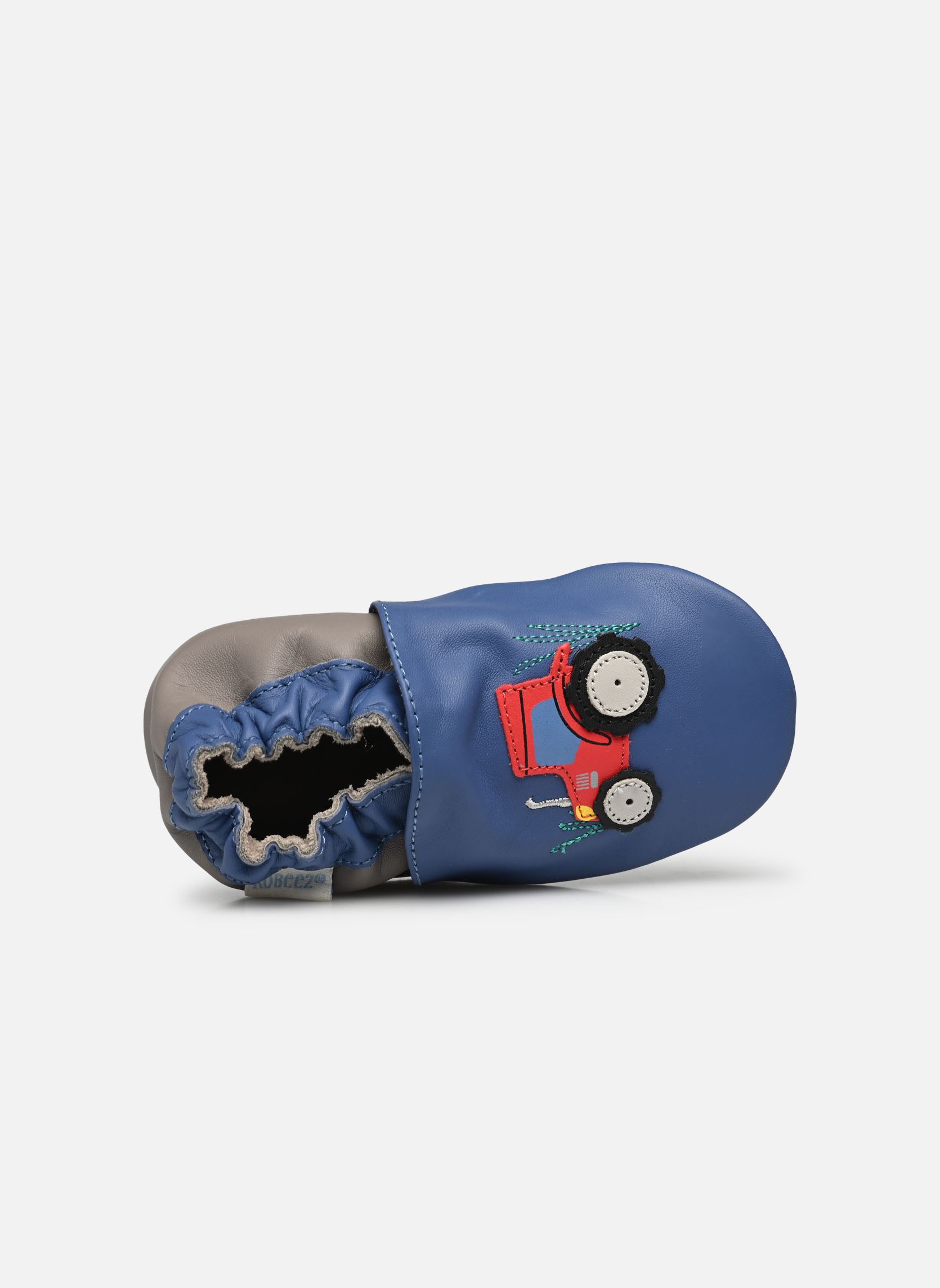 Chaussons FARMBOY bleu Robeez Chaussons FARMBOY bleu BLEU GRIS