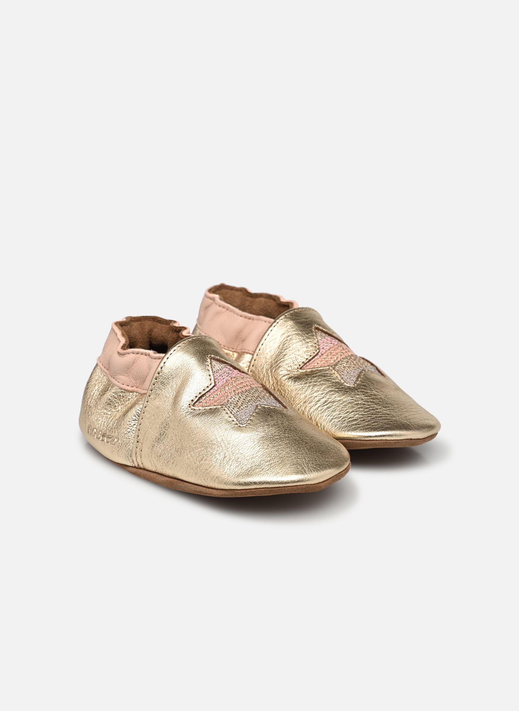 Zuecos y mules STAR STRIPE niña oro y bronce Robeez Zuecos y mules STAR STRIPE niña oro y bronce OR