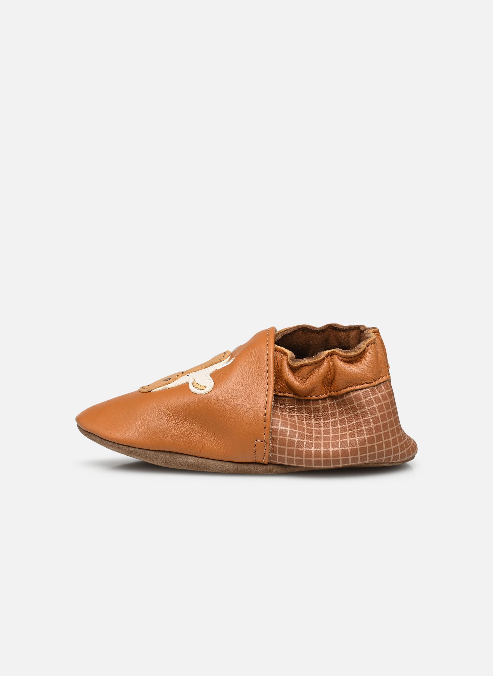 Hausschuhe FUNNY COW braun Robeez Hausschuhe FUNNY COW braun CAMEL MARRON