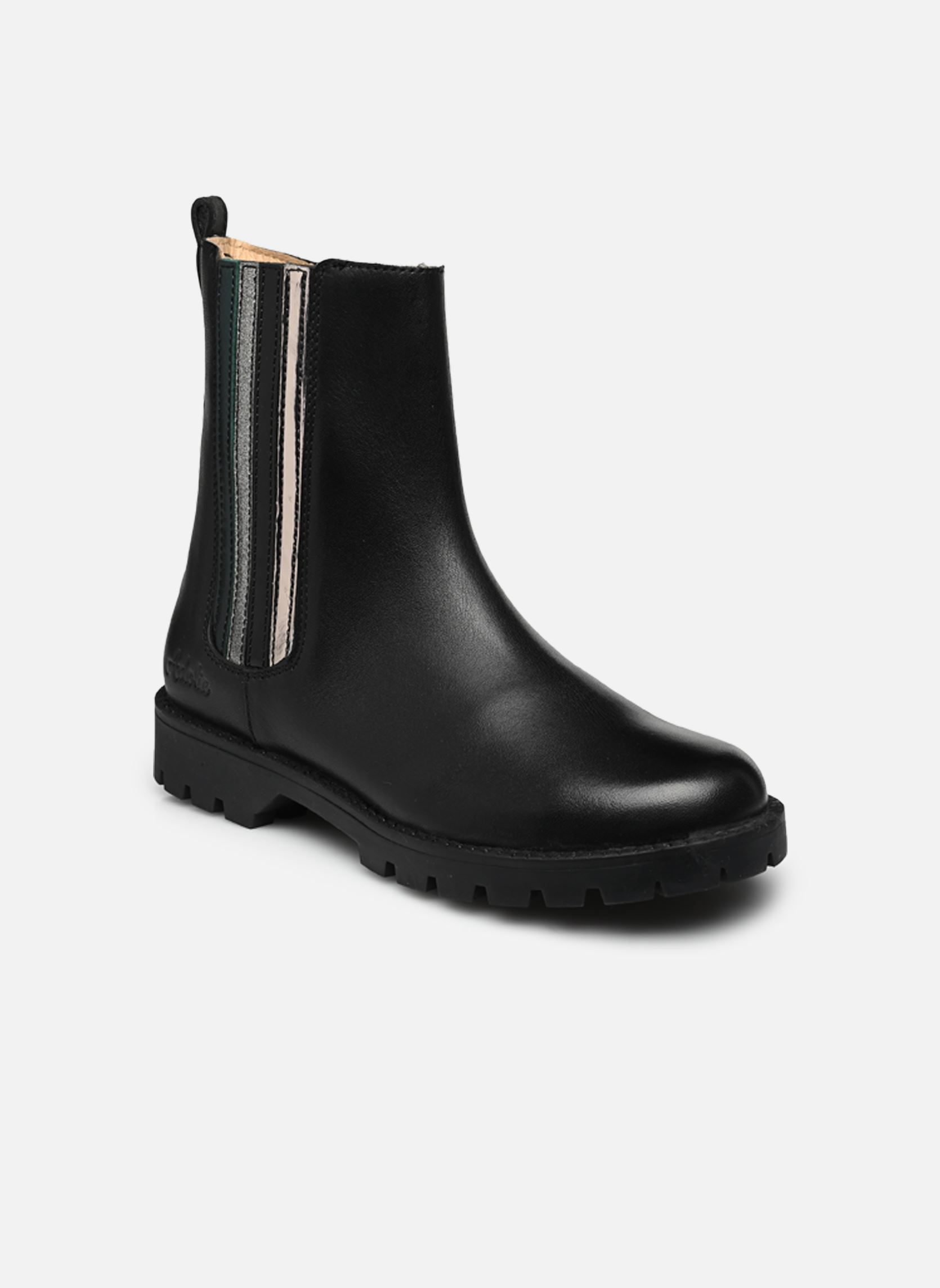 Stiefeletten / Ankle Boots MISTY MID BOOTS mädchen schwarz Adolie Stiefeletten / Ankle Boots MISTY MID BOOTS mädchen schwarz BLACK-MULTI