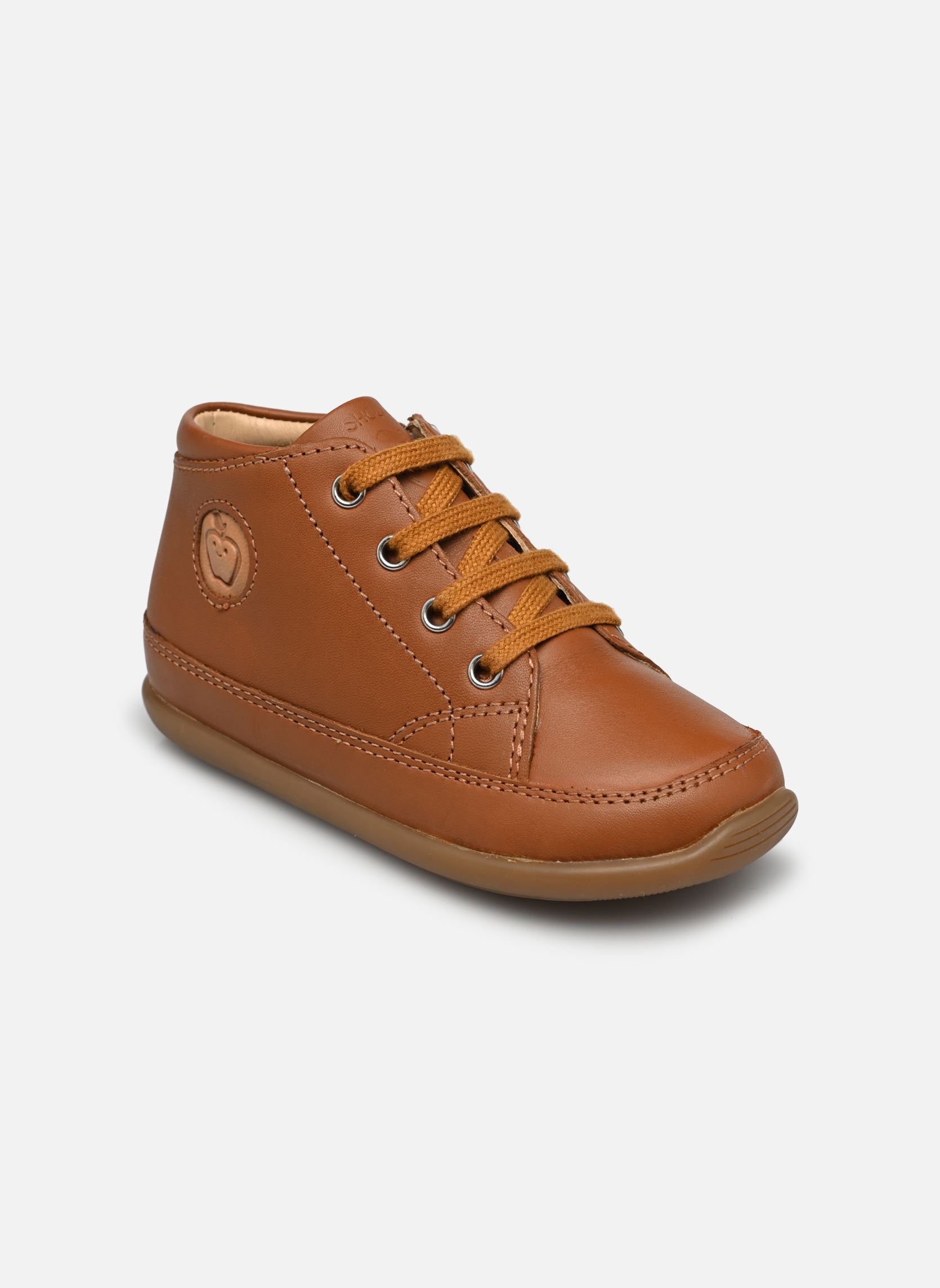 Schuhe für die ersten Schritte CUPY ZIP LACE braun Shoo Pom Schuhe für die ersten Schritte CUPY ZIP LACE braun CAMEL