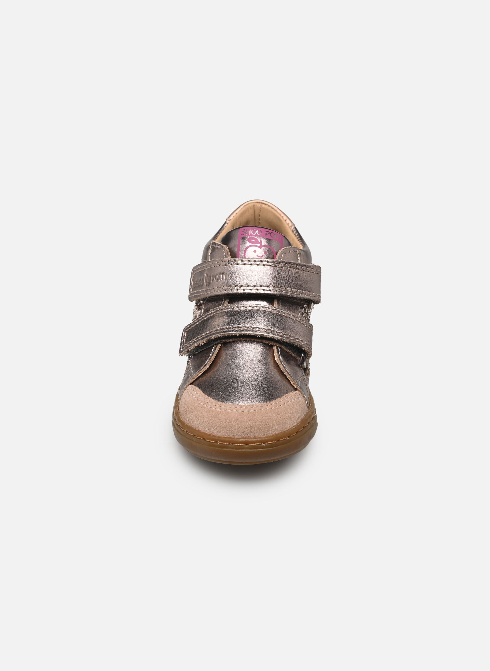 Schuhe für die ersten Schritte BOUBA EASY CO mädchen silber Shoo Pom Schuhe für die ersten Schritte BOUBA EASY CO mädchen silber PYRITE