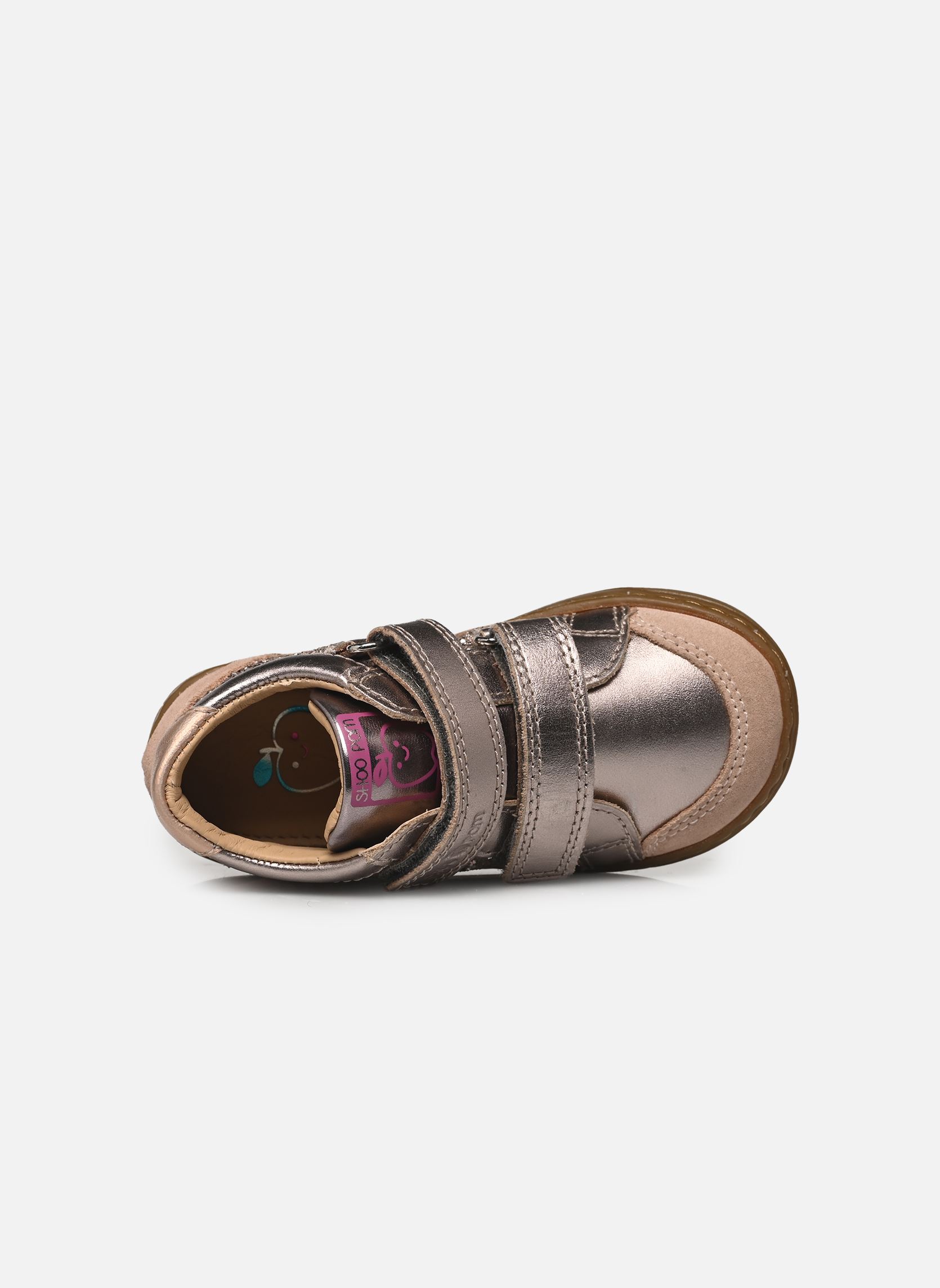 Schuhe für die ersten Schritte BOUBA EASY CO mädchen silber Shoo Pom Schuhe für die ersten Schritte BOUBA EASY CO mädchen silber PYRITE