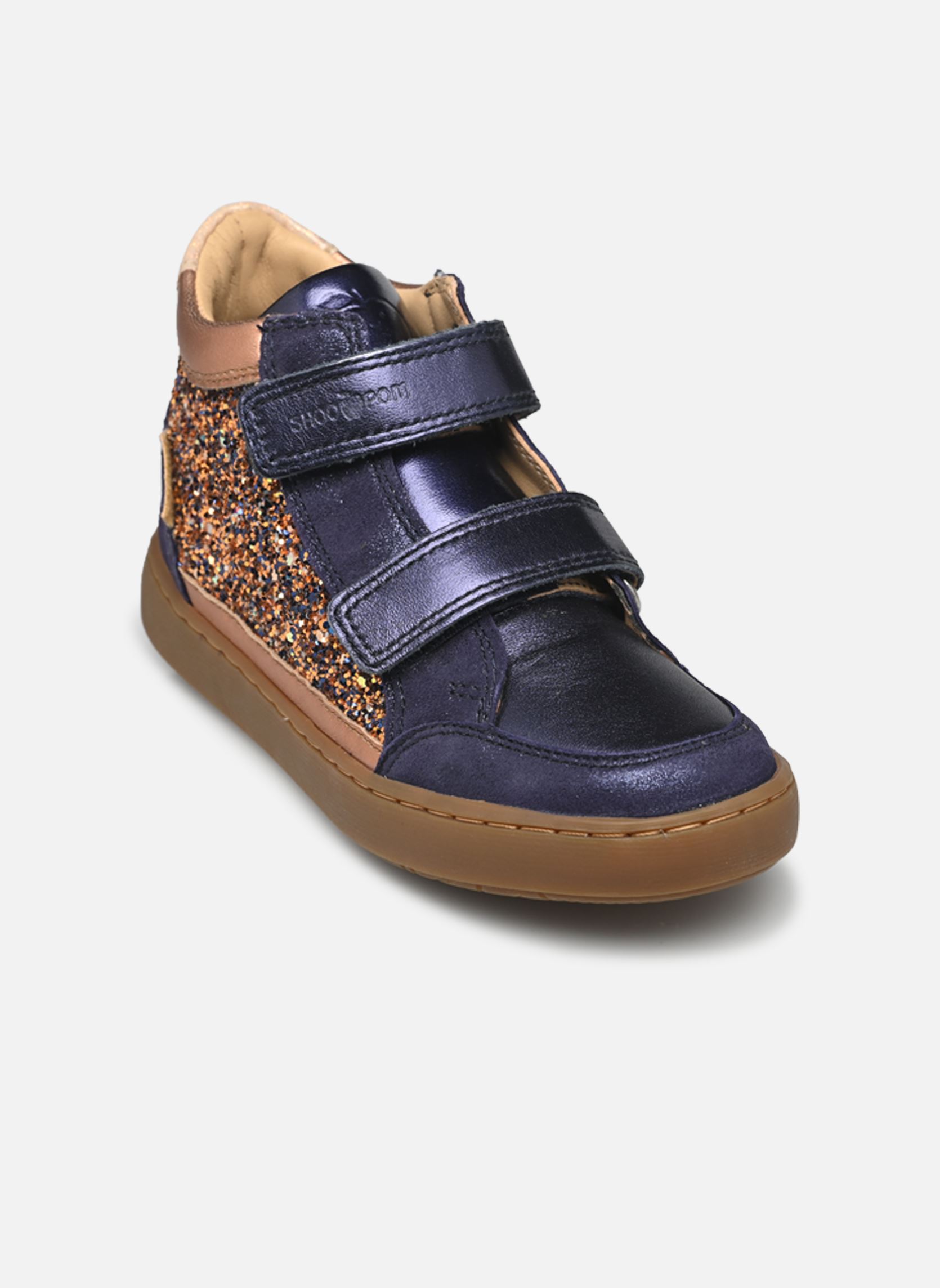 Niedrige Sneaker PLAY EASY CO mädchen blau Shoo Pom Niedrige Sneaker PLAY EASY CO mädchen blau NAVY-ORANGE