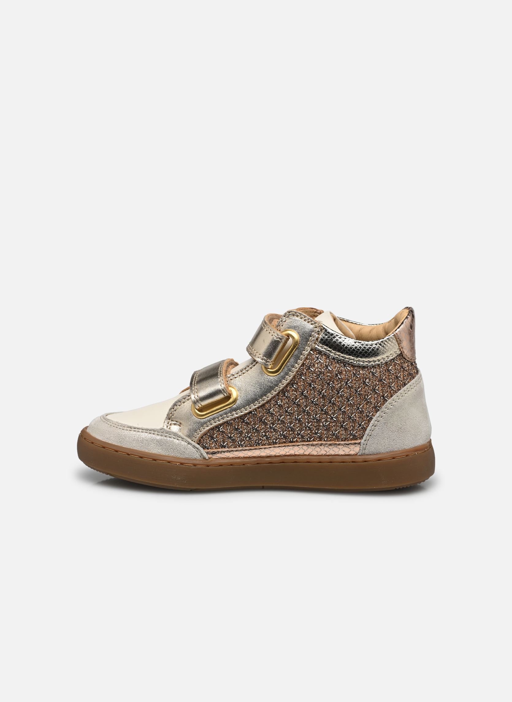 Baskets basses PLAY EASY CO fille beige Shoo Pom Baskets basses PLAY EASY CO fille beige PLATINE-WHITE