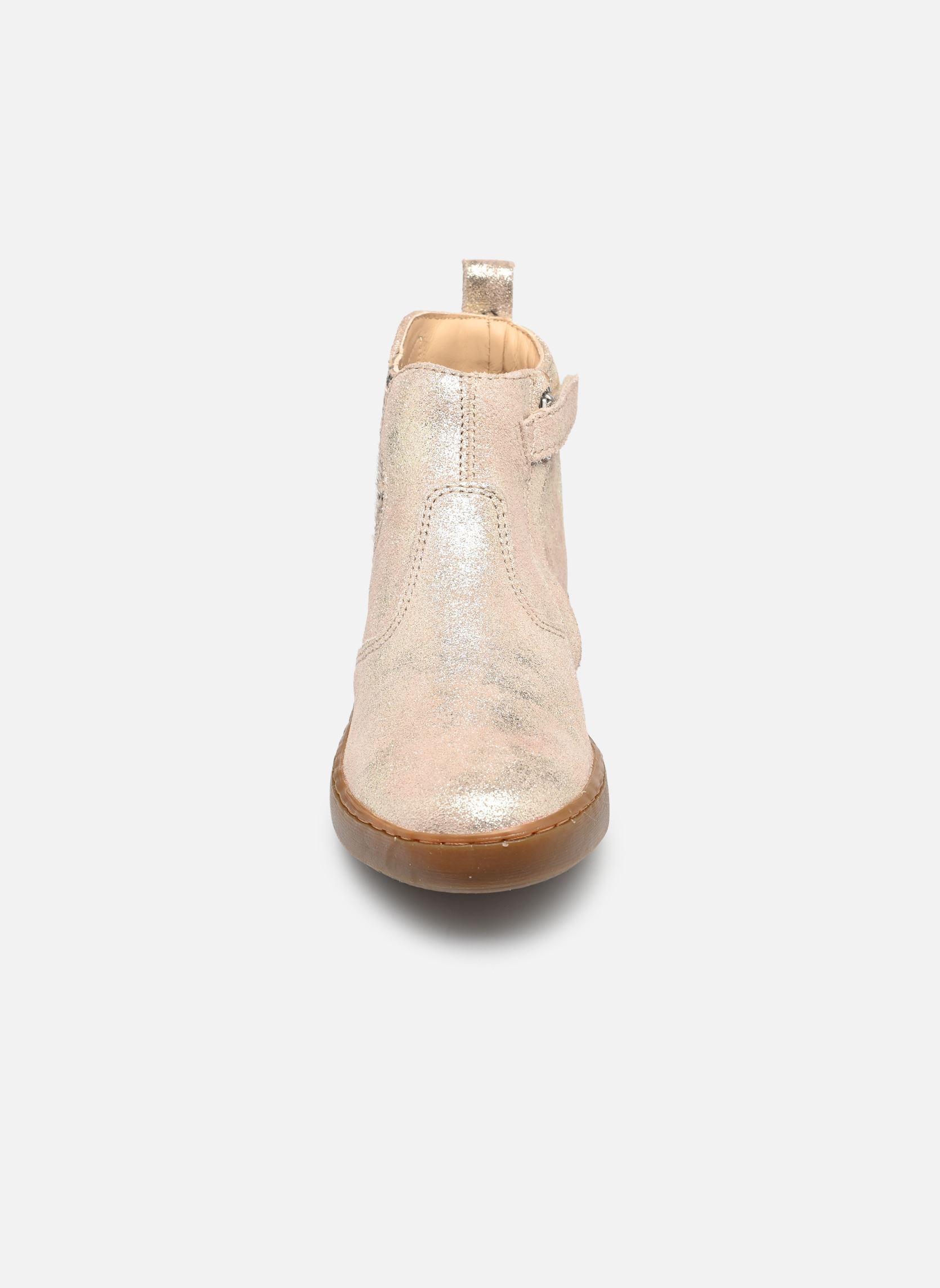 Stiefeletten / Ankle Boots PLAY NEW APPLE mädchen gold und bronze Shoo Pom Stiefeletten / Ankle Boots PLAY NEW APPLE mädchen gold und bronze TAUPE-PLATINE 2