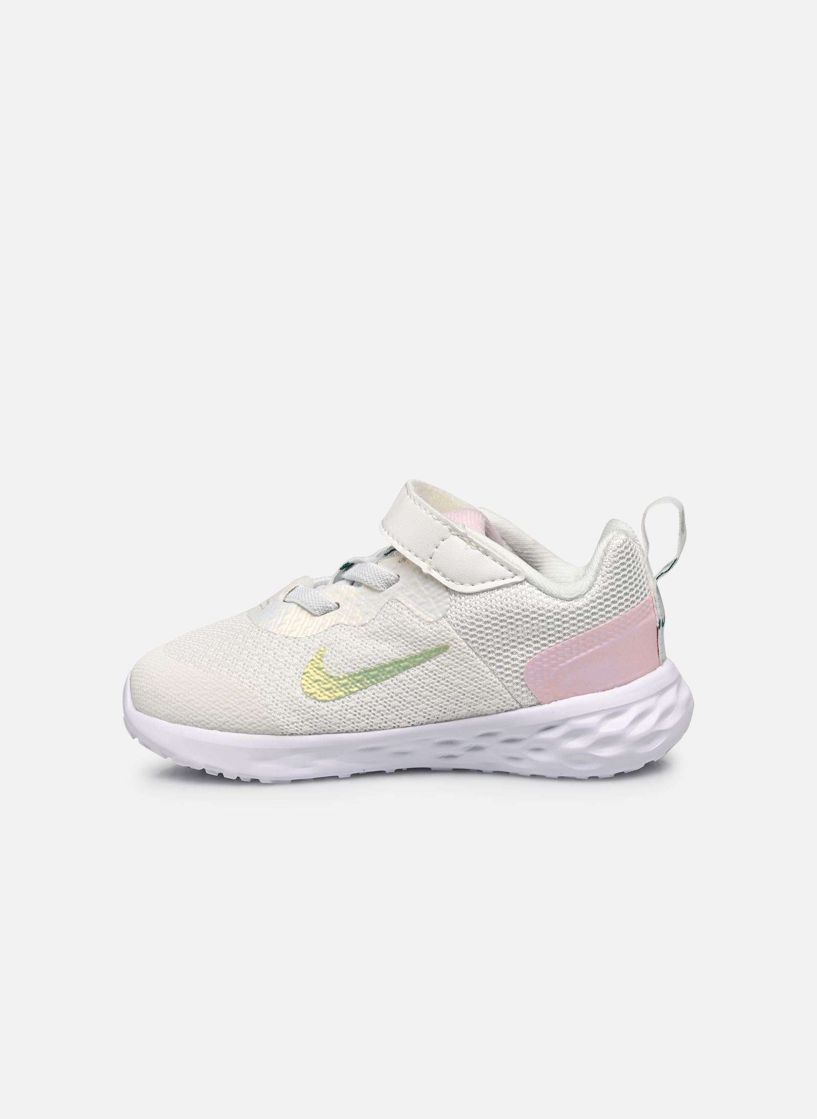Chaussures de sport Nike Revolution 6 Nn Se (Tdv) fille blanc Nike Chaussures de sport Nike Revolution 6 Nn Se (Tdv) fille blanc Summit White/Honeydew-Pink Foa