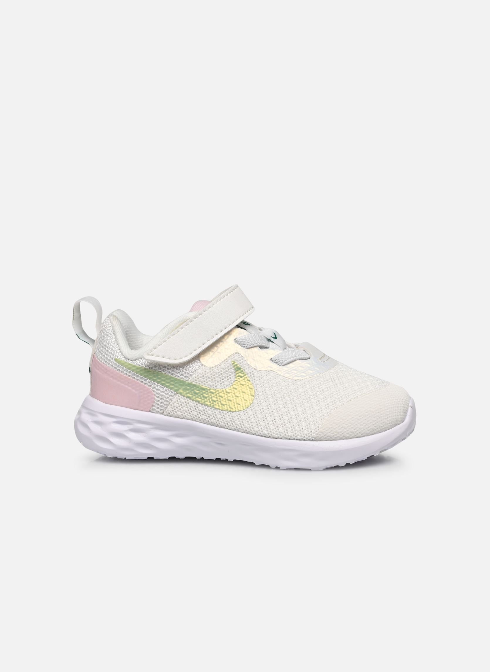 Chaussures de sport Nike Revolution 6 Nn Se (Tdv) fille blanc Nike Chaussures de sport Nike Revolution 6 Nn Se (Tdv) fille blanc Summit White/Honeydew-Pink Foa